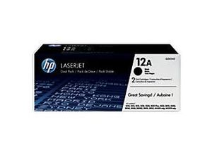 0883585537525 - Toner hp laserjet 1010 1012 1015 1018 1020 1022 3015 3020 3030 3050 3052 3055 12a negro pack 2 2000 pag