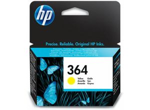 0883585705528 - Hewlett Packard - hp 364 - Gelb - Original - Tintenpatrone - für Deskjet 35XX Photosmart 55XX 55XX B111 65XX 65XX B211 7510 C311 7520 eStation