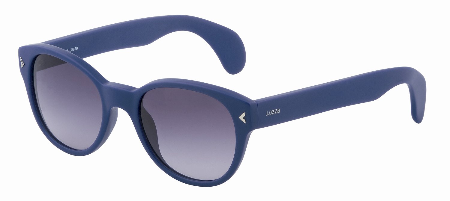 0883663475268 - Unisex SL1913 Macho 9nqm Gläser SONNENBRILLEN Acetat Blau Rauch Rund Normal Schattiert