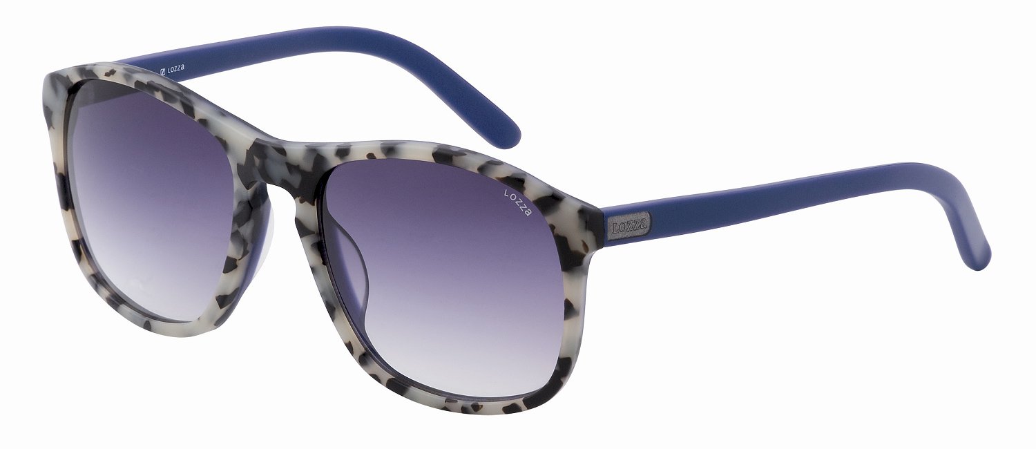 0883663507532 - Herren SL1845V COOPER AL2M Gläser SONNENBRILLEN Acetat Grau Blau Quadratisch Normal Schattiert