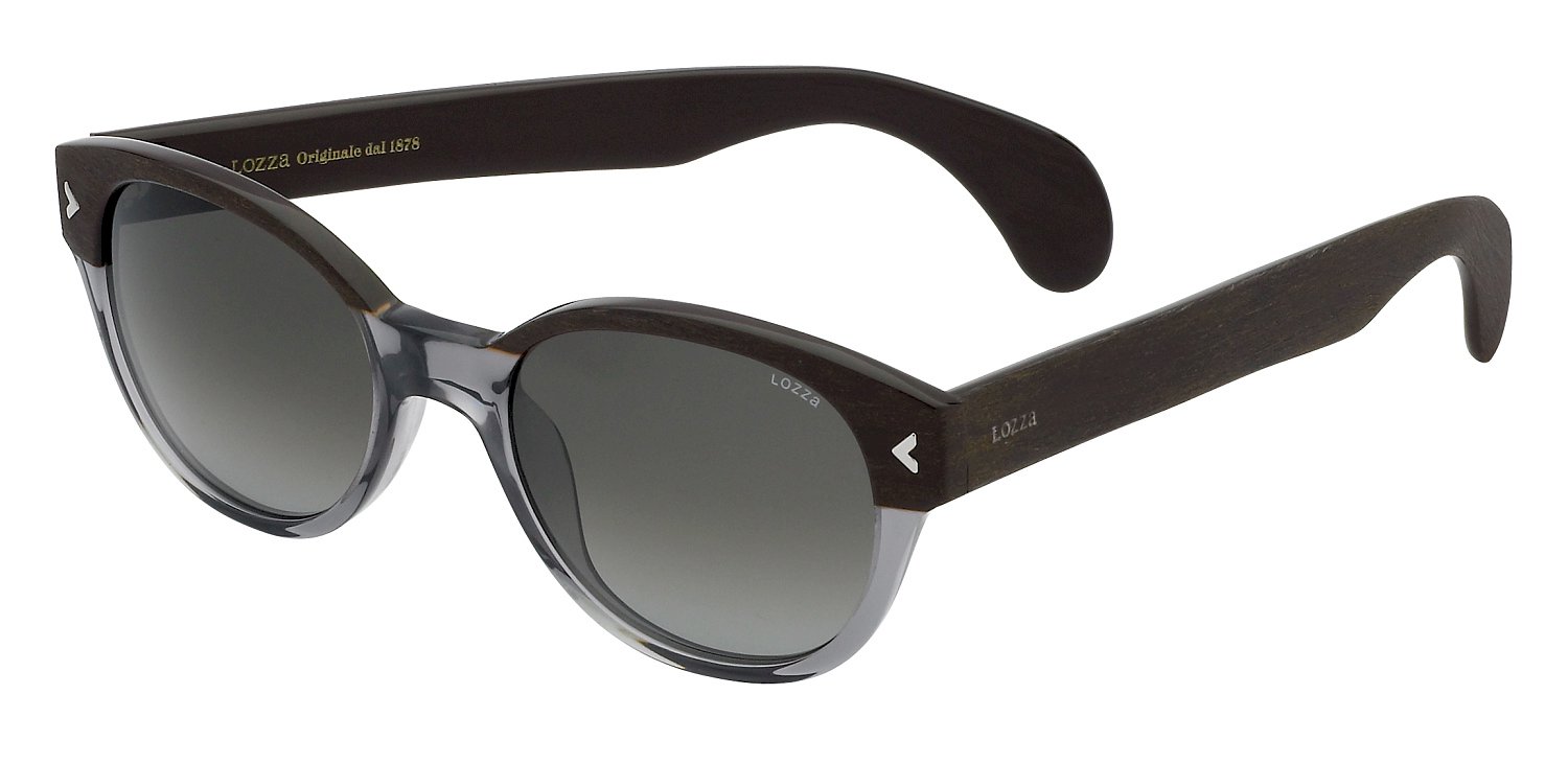 0883663804143 - Unisex SL1913M Macho 0anb Gläser SONNENBRILLEN Acetat Schwarz Grau Rund Normal Schattiert