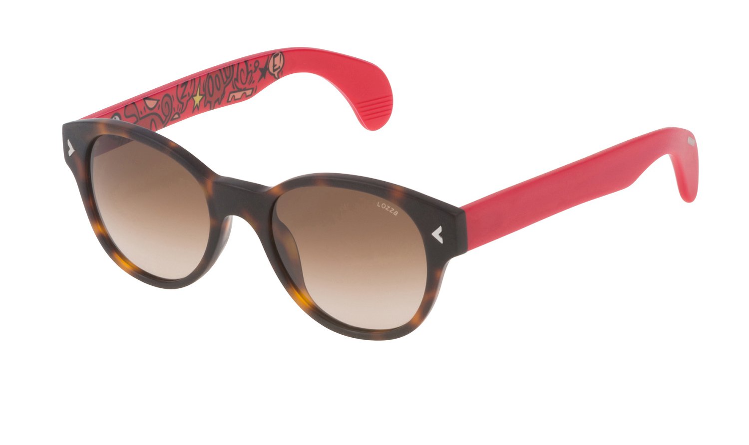 0883663863720 - Unisex SL1913V Macho 9AJM Gläser SONNENBRILLEN Acetat Havanna Braun Rund Normal Schattiert