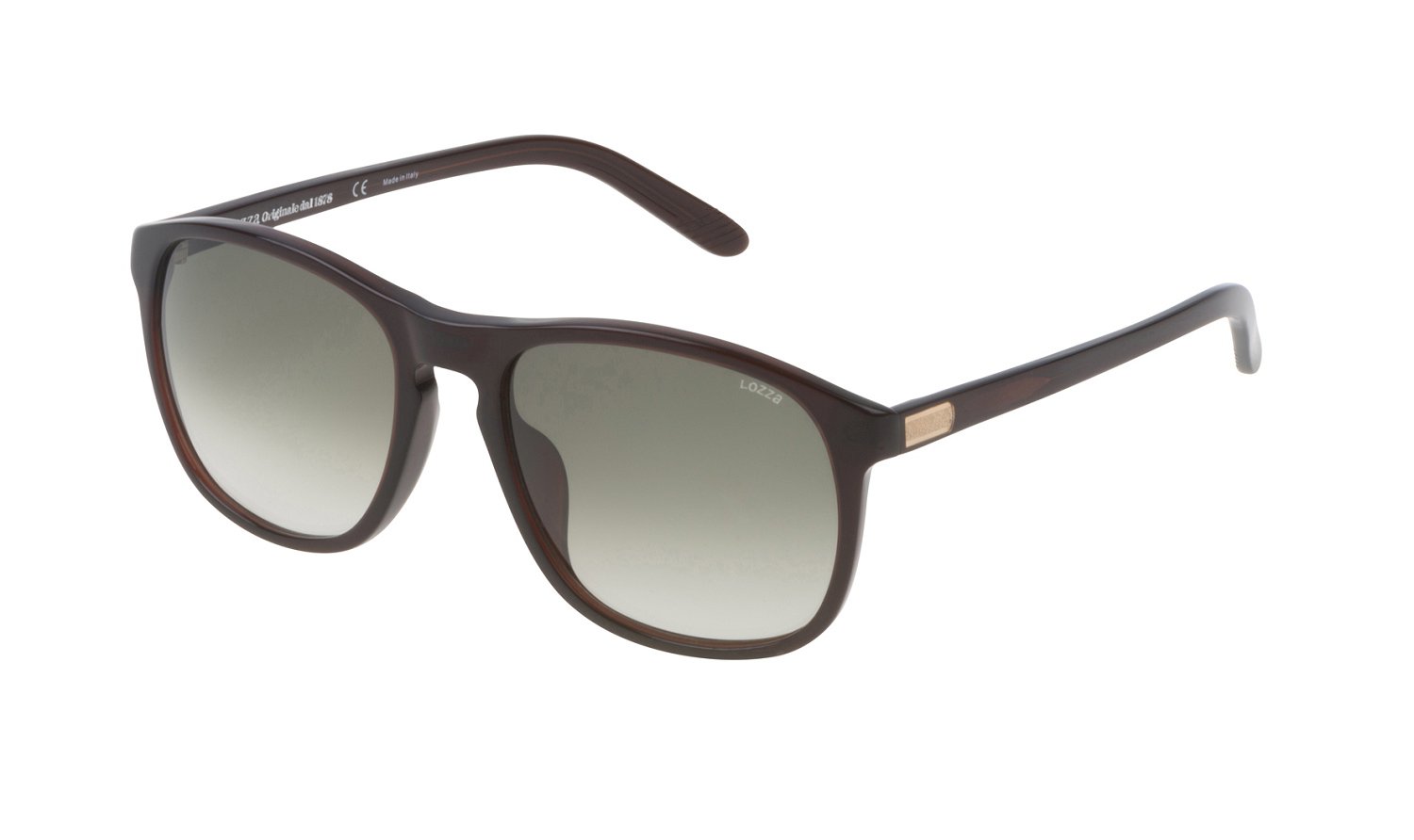 0883663863768 - Unisex SL1845L COOPER 958L Gläser SONNENBRILLEN Acetat Braun Grün Quadratisch Normal Schattiert