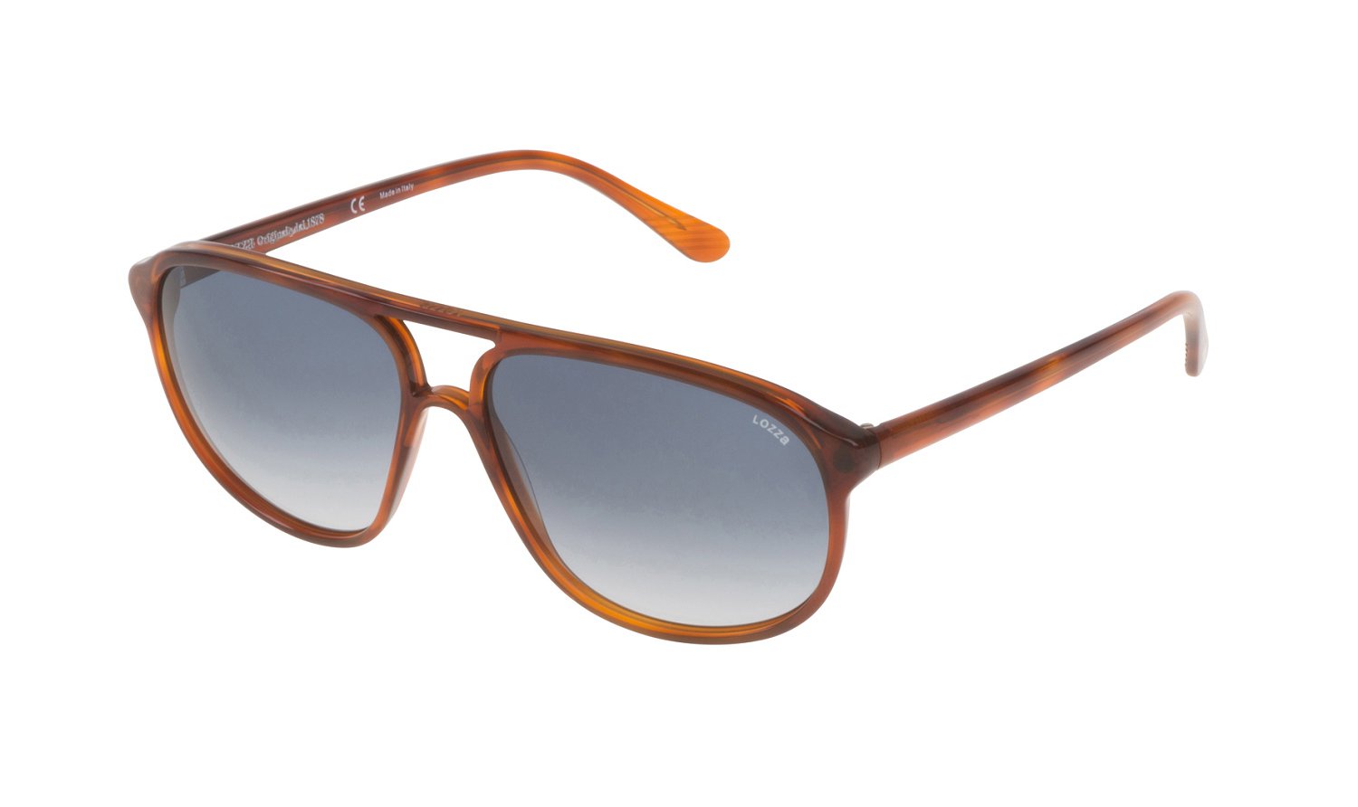 0883663939852 - Herren SL1827L ZILO SPORT 711L Gläser SONNENBRILLEN Acetat Havanna Blau Pilot Normal Schattiert