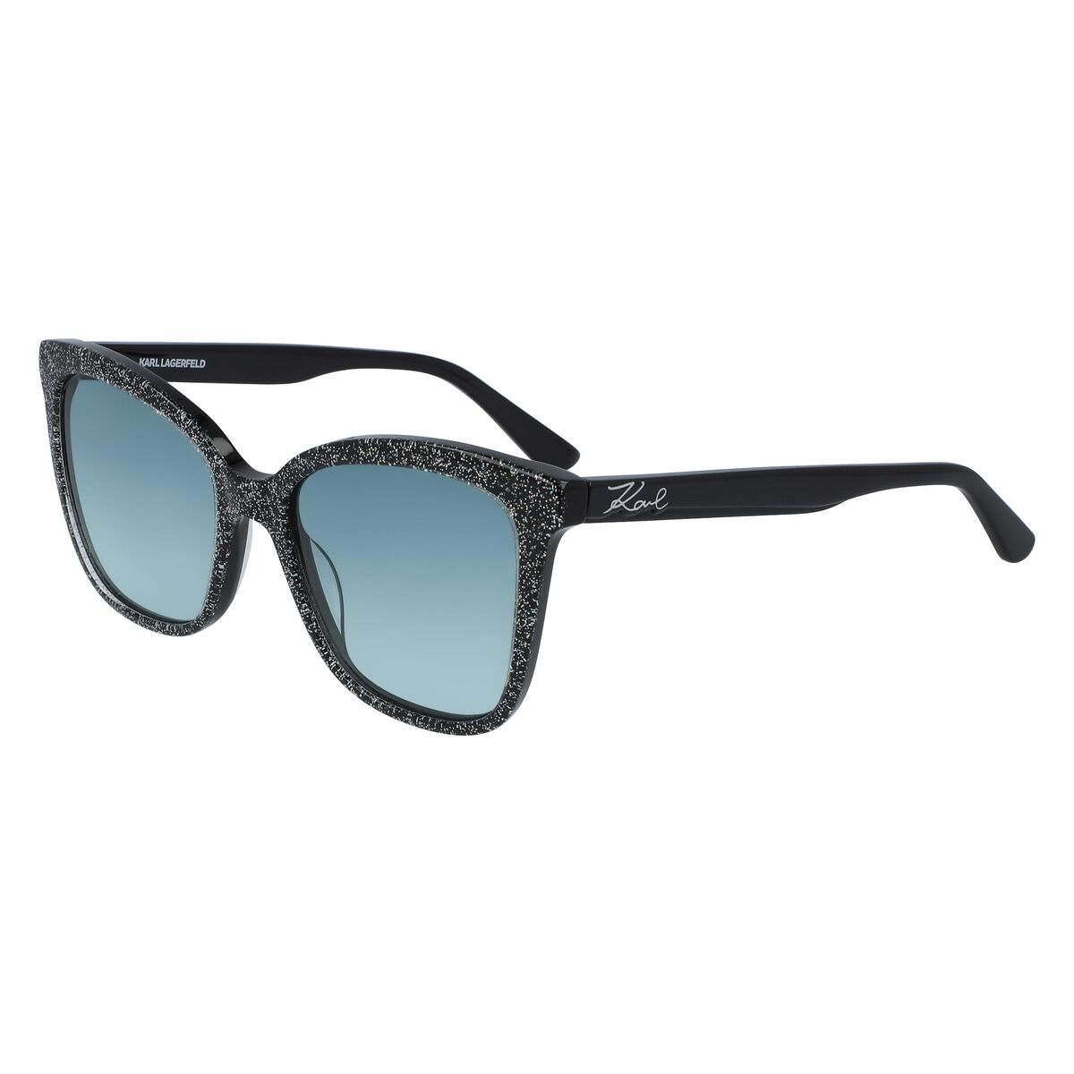0883900098199 - Damen KL988S 002 Sonnenbrillen Acetat Schwarz Blau Quadratisch Photochromatisch Photochromatisch 0883900098199 - Damen KL988S 002 Sonnenbrillen Acetat Schwarz Blau Quadratisch Photochromatisch Photochromatisch