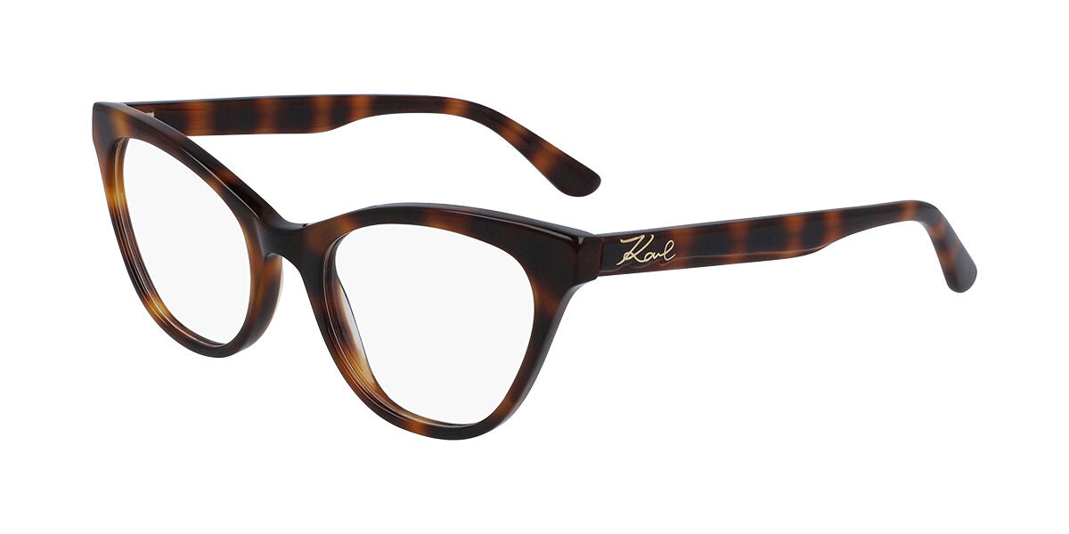 0883900101011 - Damen KL6019 7 Optische Fassungen Plastik Havanna  Cat Eye