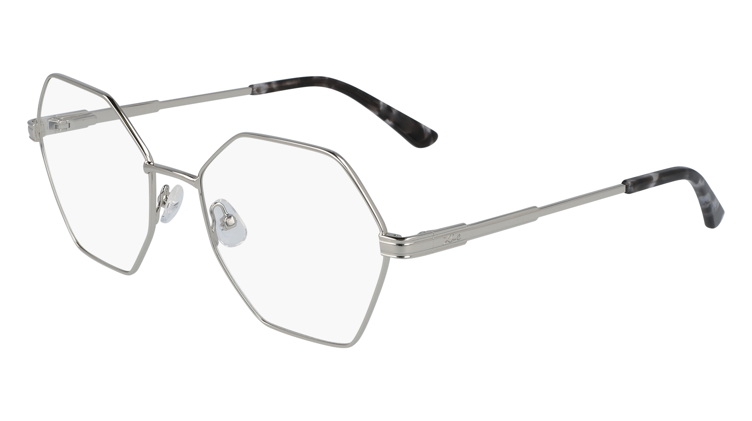 0883900101103 - Damen KL316 045 Optische Fassungen Metall Silber  Quadratisch Normal Photochromatisch