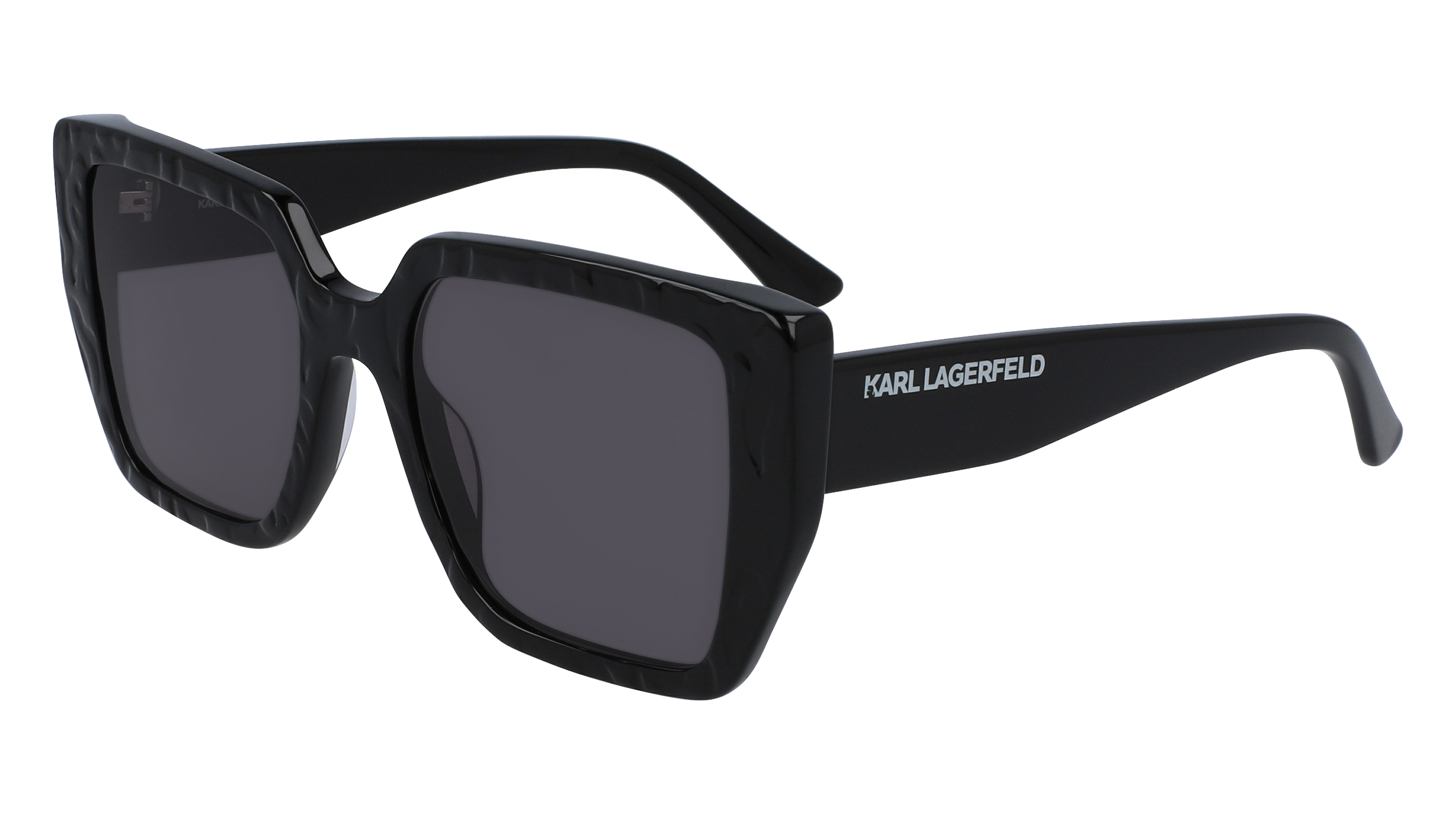 0883900101882 - Damen KL6036S 007 Gläser SONNENBRILLEN Acetat Schwarz  Quadratisch Normal