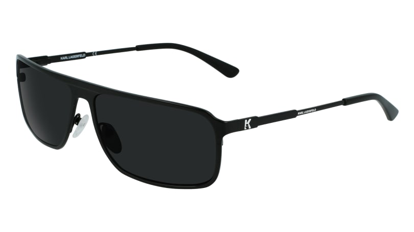 0883900103671 - Herren KL330S 001 Sonnenbrillen Metall Schwarz Grau Quadratisch 0883900103671 - Herren KL330S 001 Sonnenbrillen Metall Schwarz Grau Quadratisch