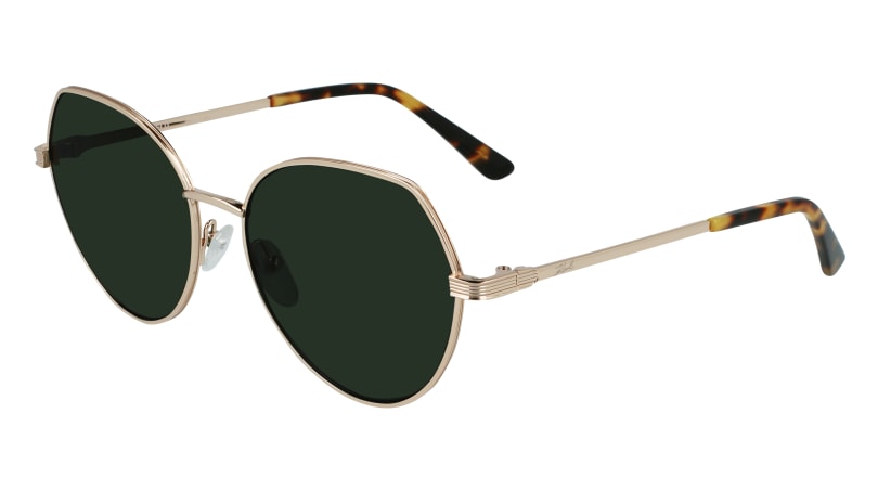 0883900104050 - Unisex KL328S 721 Sonnenbrillen Metall Gold Rose Grün Rund 0883900104050 - Unisex KL328S 721 Sonnenbrillen Metall Gold Rose Grün Rund