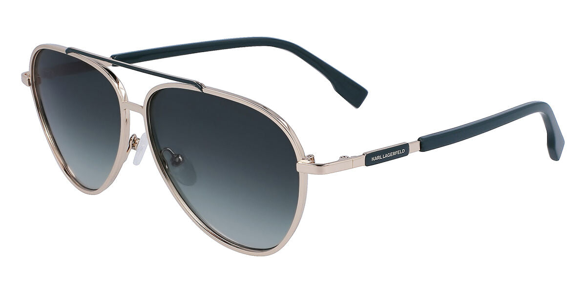 0883900106443 - Unisex KL344S 714 Sonnenbrillen Metall Gold Blau Pilot Normal 0883900106443 - Unisex KL344S 714 Sonnenbrillen Metall Gold Blau Pilot Normal