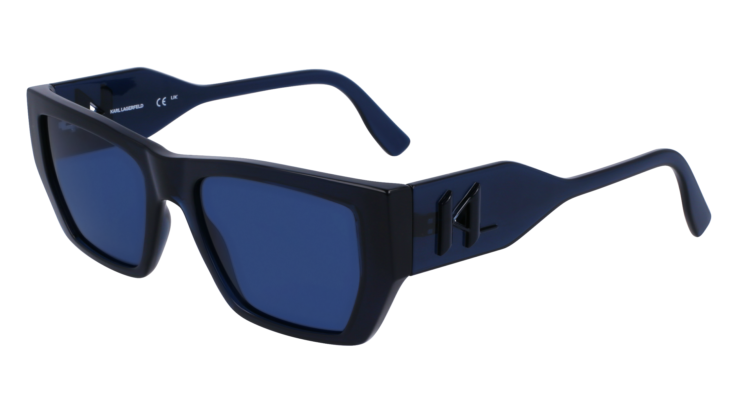 0883900107501 - Unisex KL6123S 404 Gläser SONNENBRILLEN Bio-Injekt Blau Blau Quadratisch Normal Normal