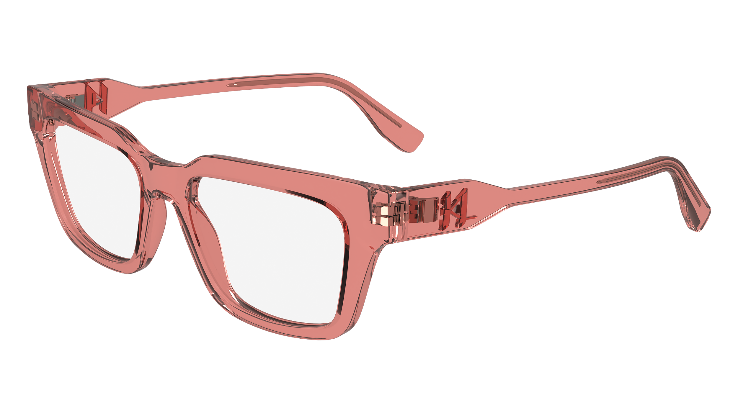 0883900108065 - Unisex KL6152 610 Rahmen von BRILLEN Bio-Injekt Rosa  Quadratisch Normal Normal