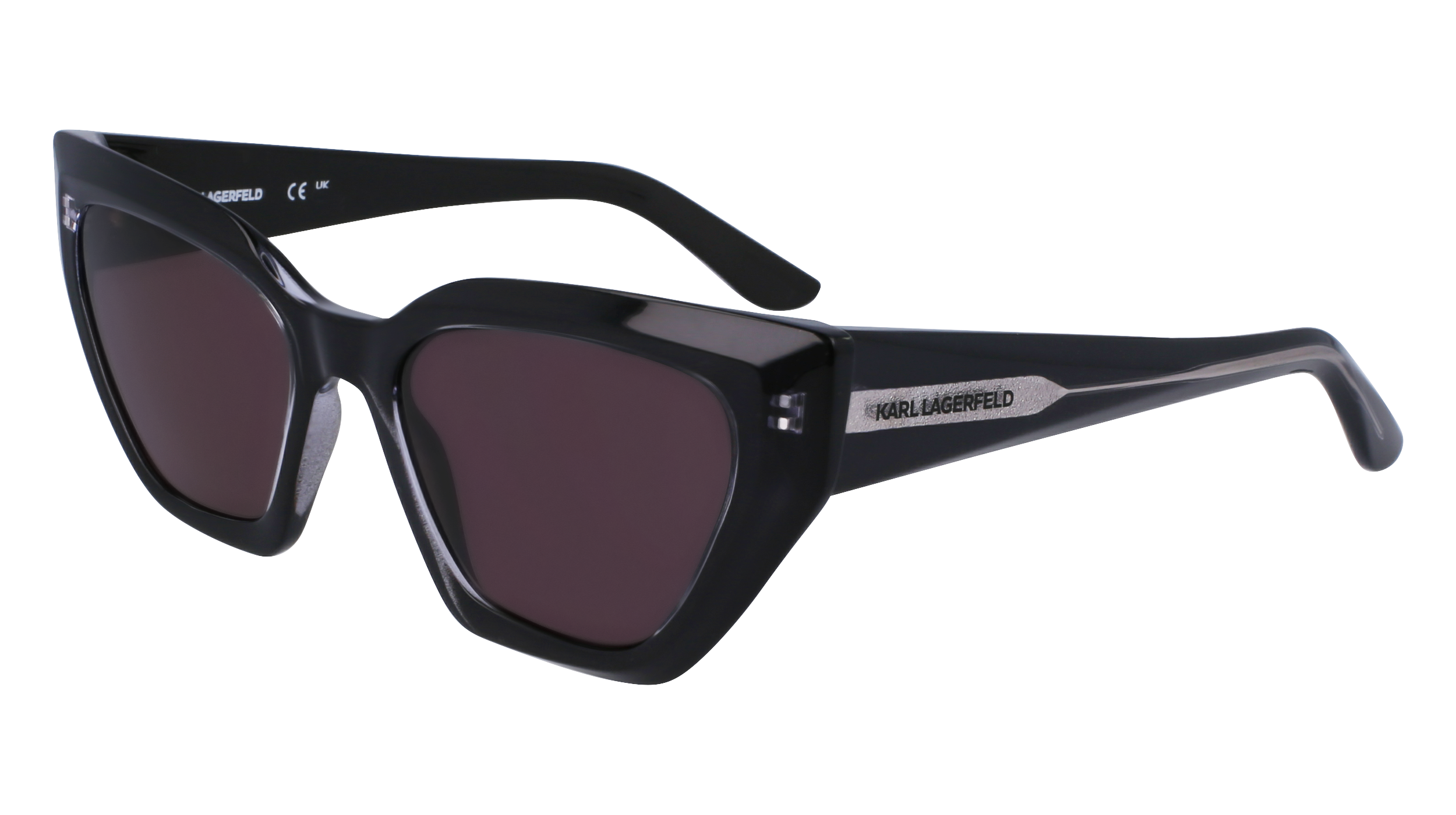 0883900108560 - Damen KL6145S 001 Gläser SONNENBRILLEN Injiziert Schwarz  Cat Eye Normal Normal