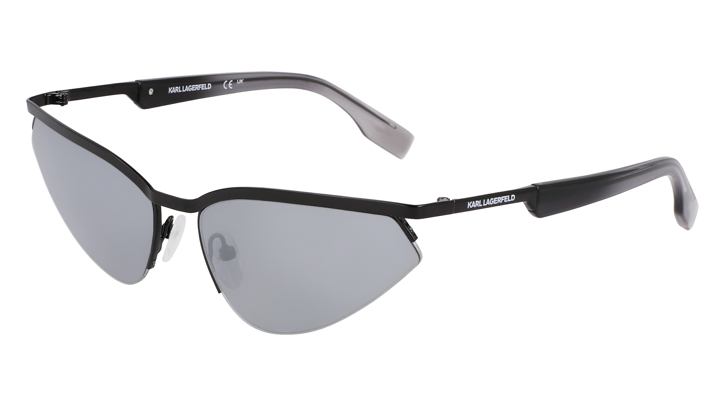 0883900109161 - Unisex KL352S 001 Gläser SONNENBRILLEN Metall Schwarz  Quadratisch Normal Normal