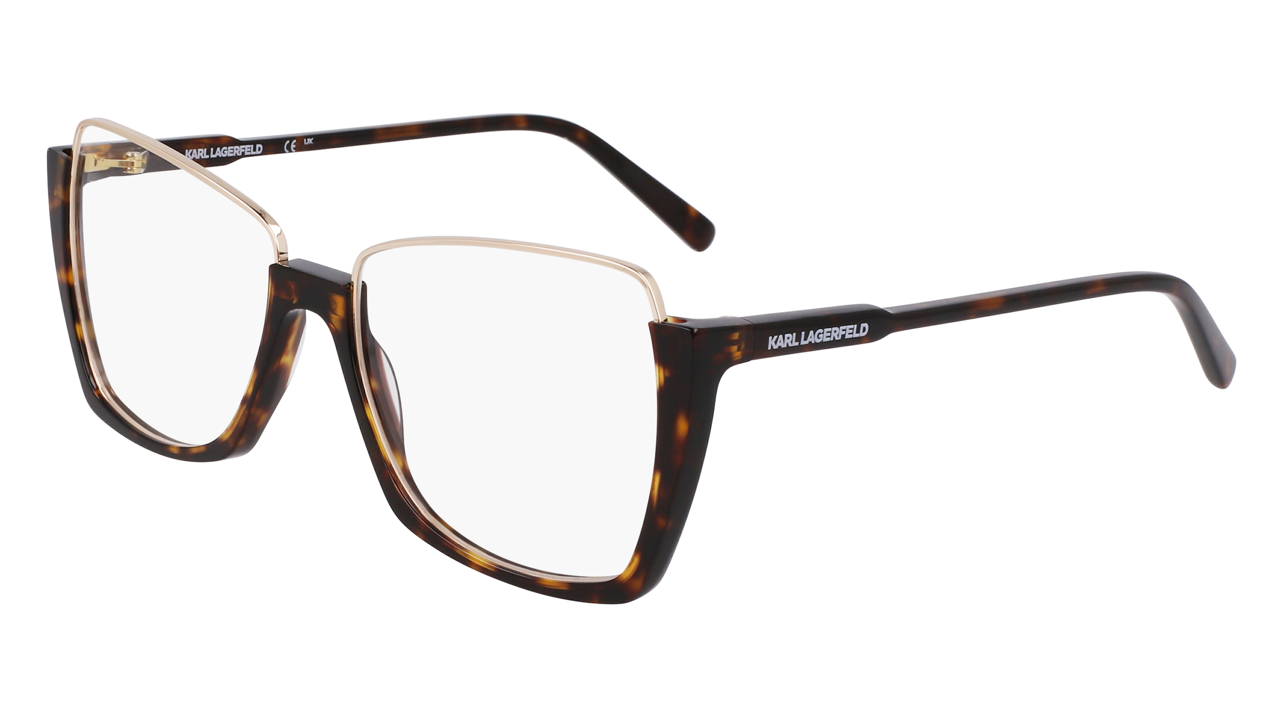 0883900109383 - Damen KL355 242 Optische Fassungen Metall Havanna Quadratisch Normal Normal 0883900109383 - Damen KL355 242 Optische Fassungen Metall Havanna Quadratisch Normal Normal