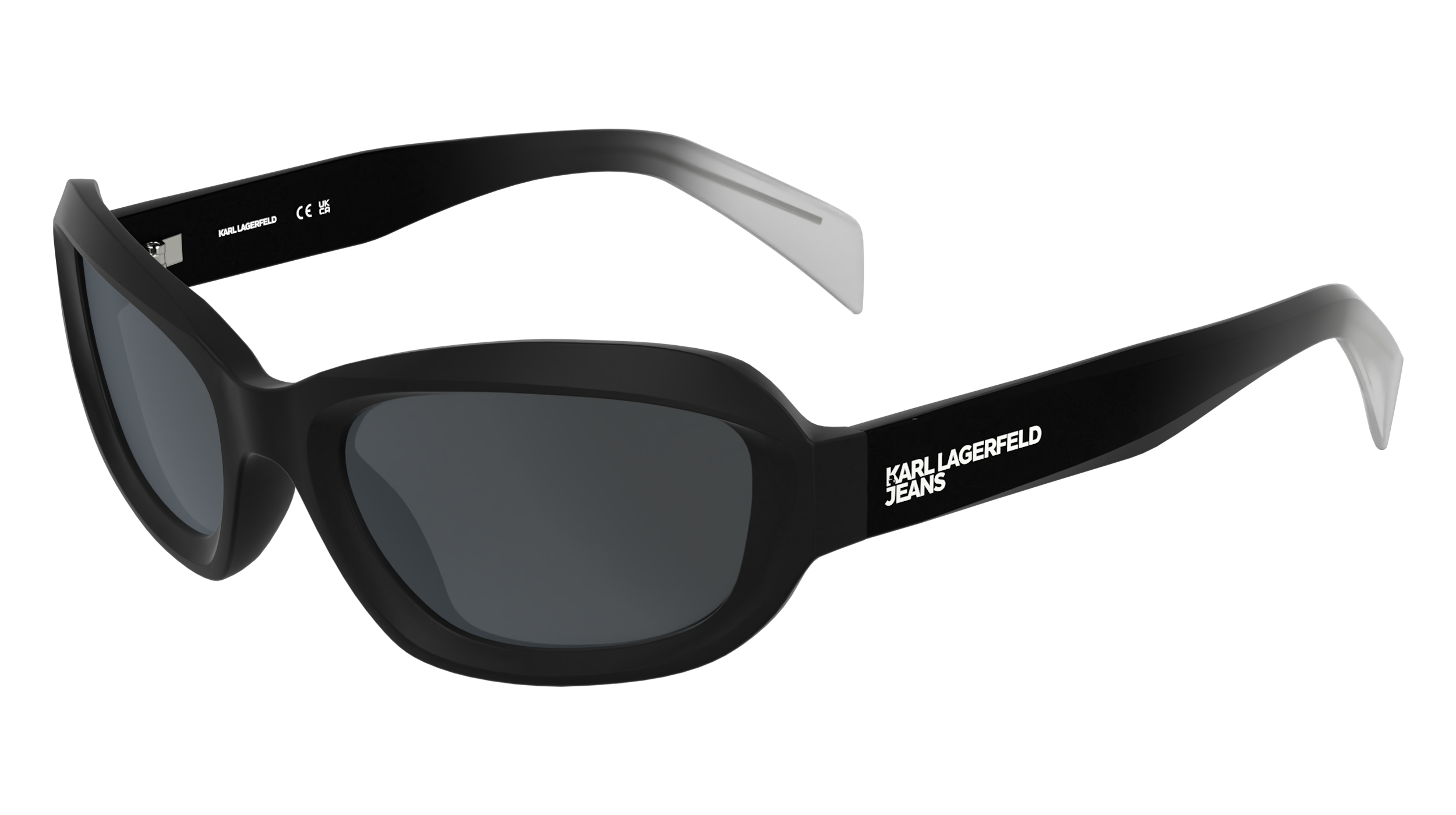 0883900111126 - Unisex KLJ6200S 005 Gläser SONNENBRILLEN Bio-Injekt Schwarz Grau Quadratisch Normal