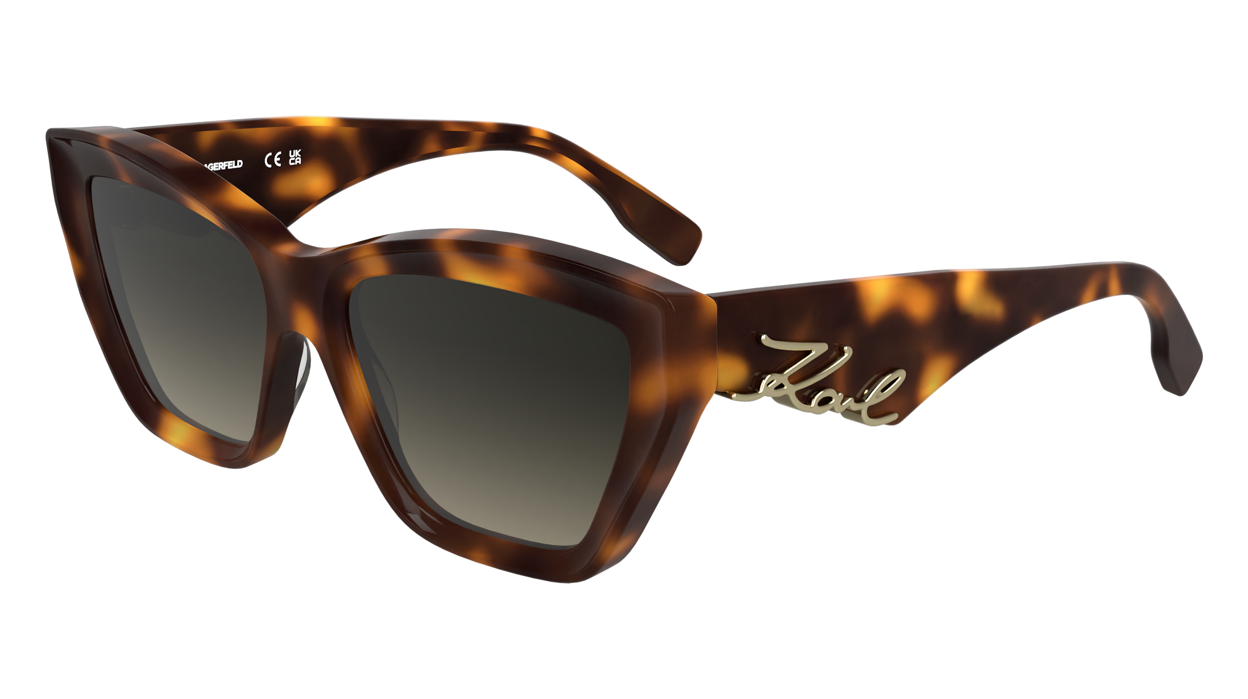 0883900111522 - Damen KL6179S 230 Gläser SONNENBRILLEN Acetat Havanna  Cat Eye Normal