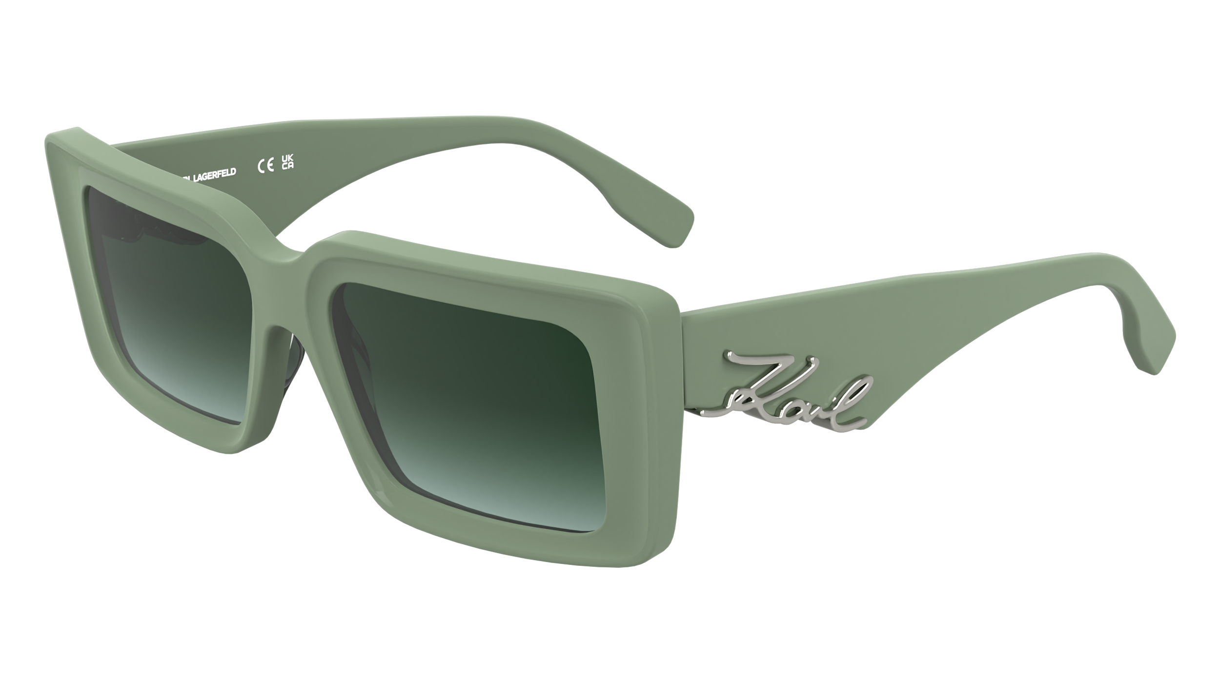 0883900111577 - Damen KL6180S 316 Gläser SONNENBRILLEN Acetat Grau  Quadratisch Normal