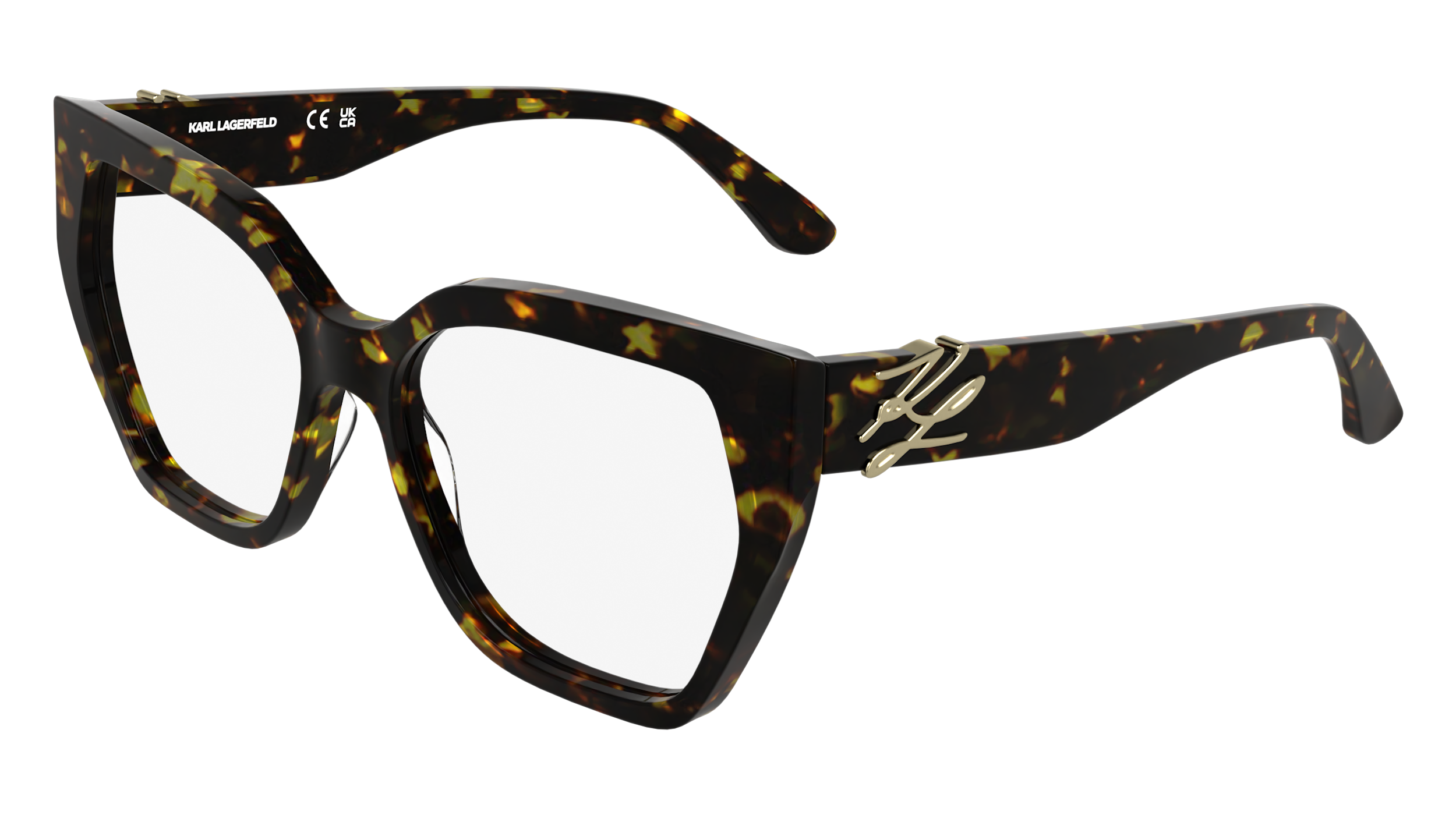 0883900111935 - Damen KL6214 242 Optische Fassungen Acetat Havanna  Quadratisch Normal