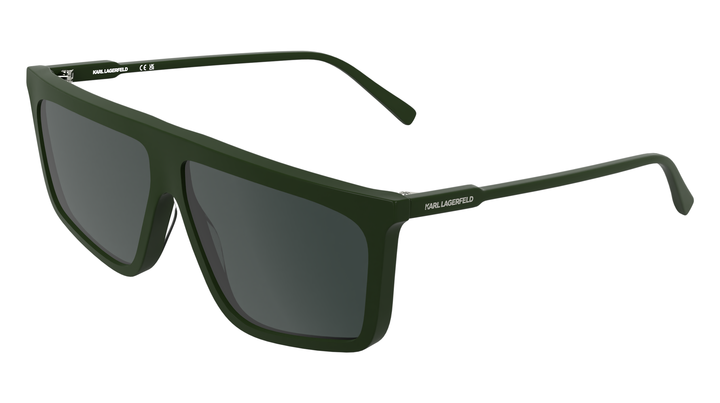 0883900112345 - Herren KL6210S 275 Sonnenbrillen Acetat Grün Rauch Quadratisch Normal