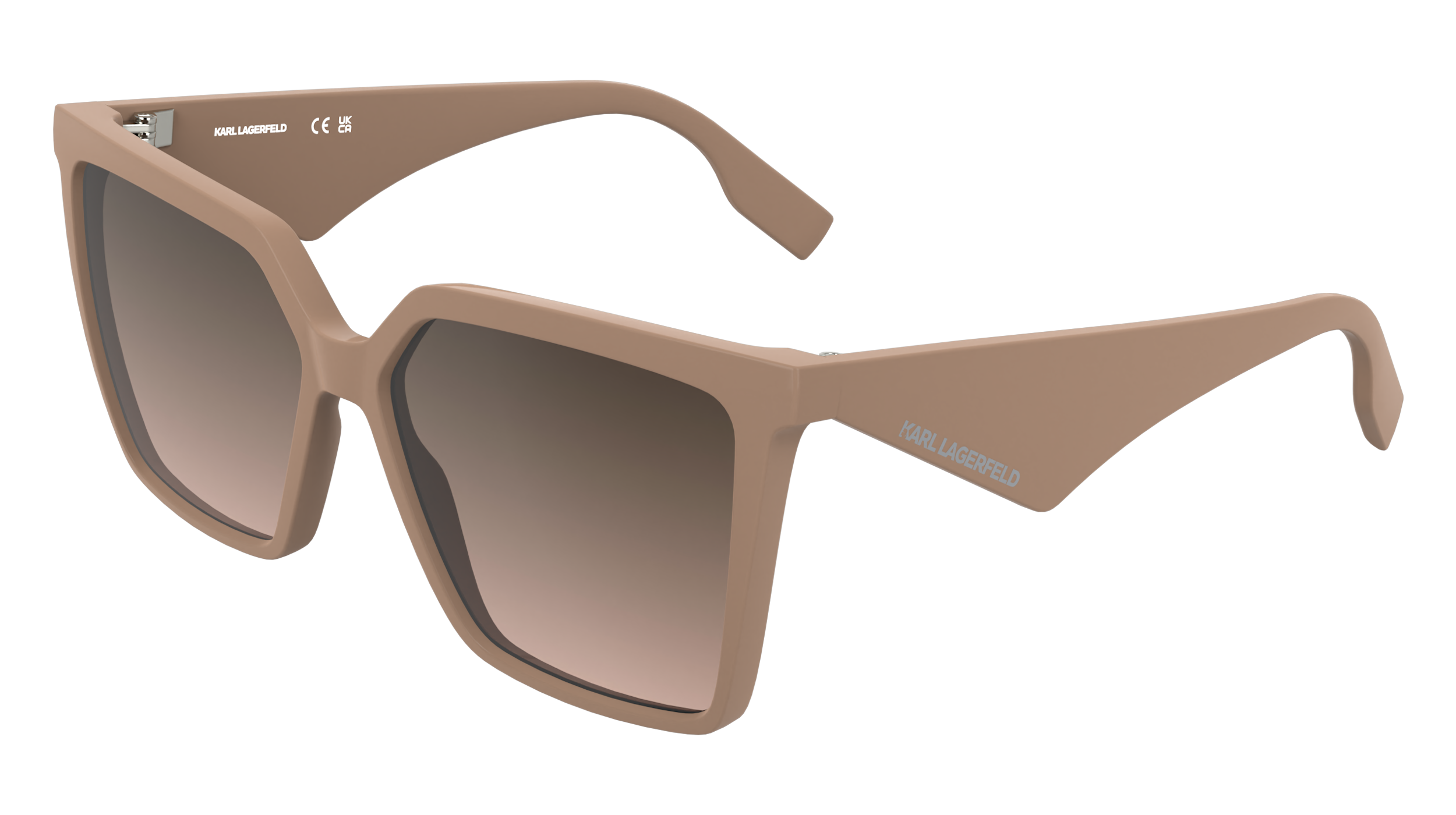 0883900112574 - Damen KL6207S 272 Sonnenbrillen Bio-Injekt Nackt Braun Quadratisch Normal