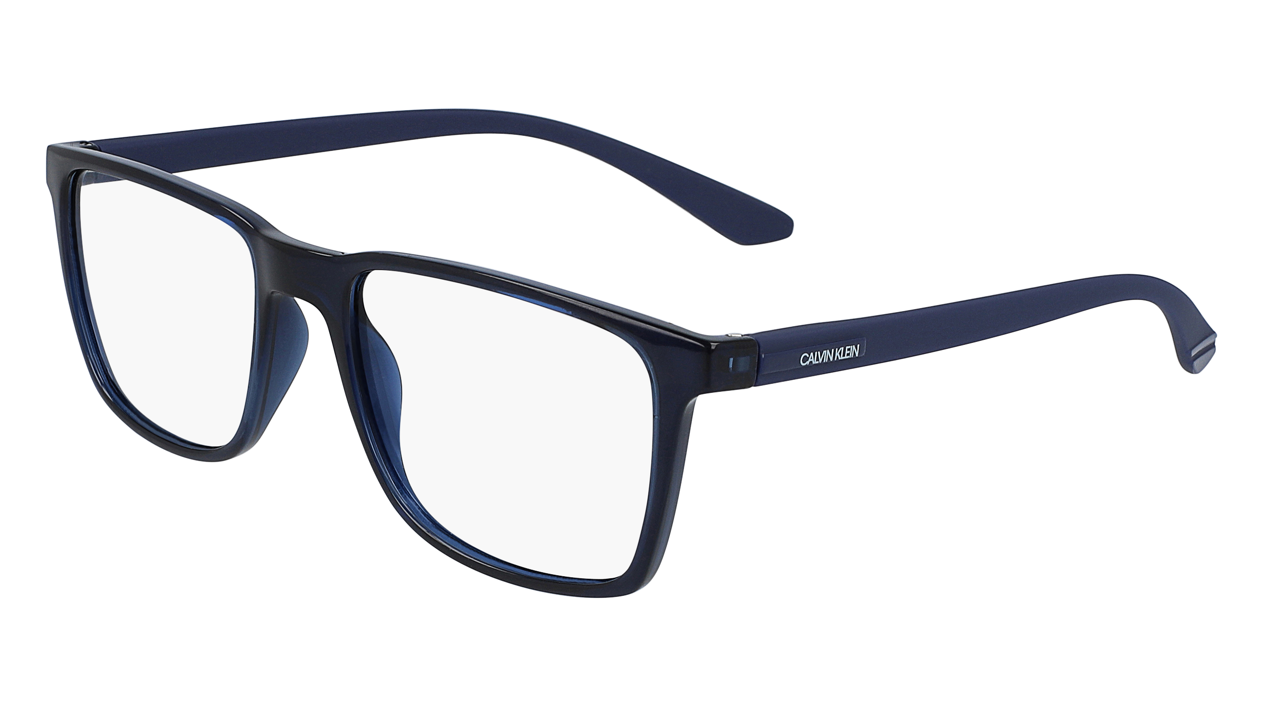 0883901122442 - Herren CK19573 405 Rahmen von BRILLEN Plastik Blau  Quadratisch Normal Photochromatisch