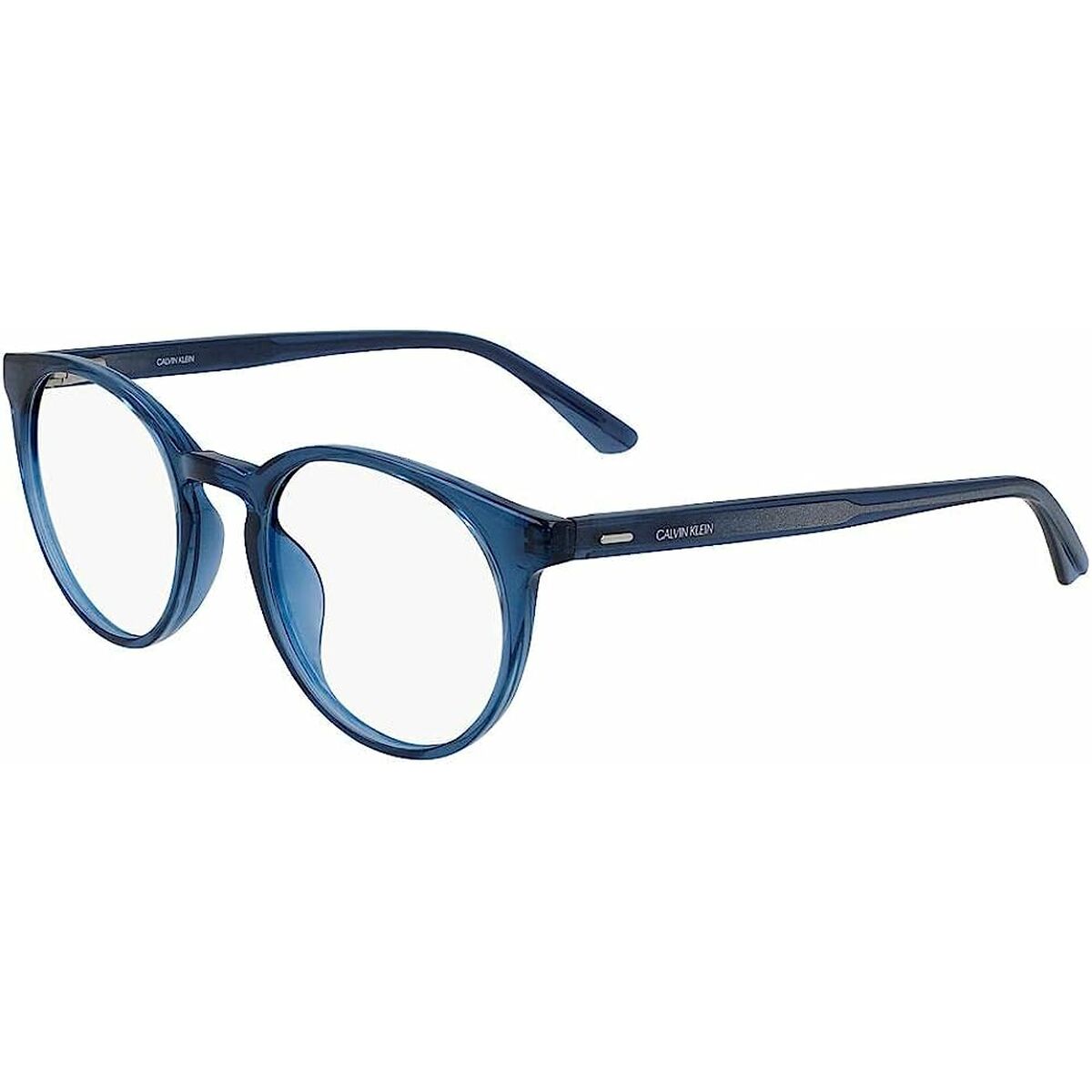 0883901131512 - Unisex CK20527 405 Optische Fassungen Injiziert Blau  Rund Normal Normal
