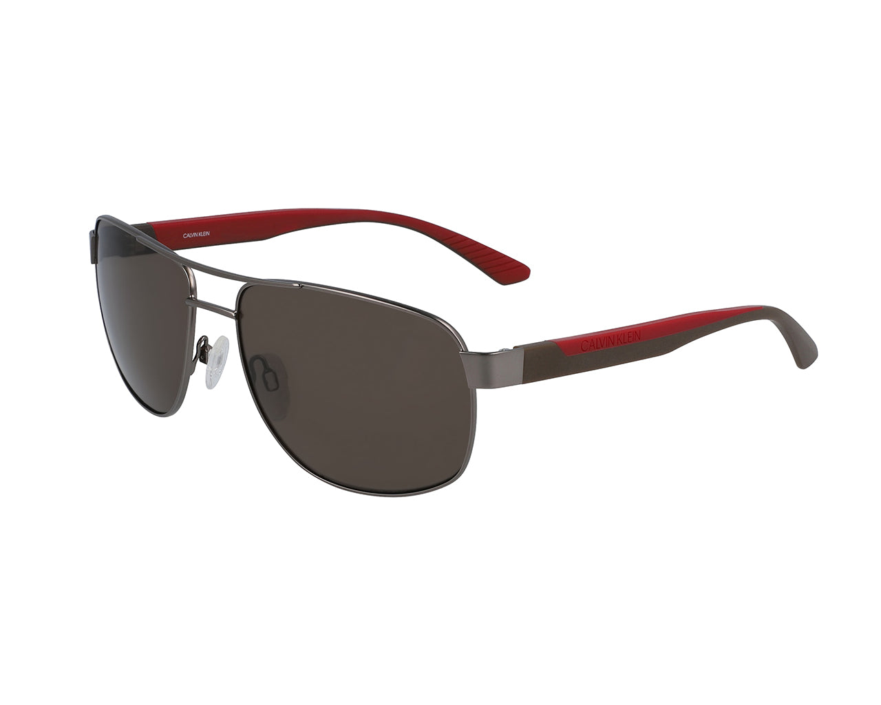 0883901131765 - Herren CK20319S 008 Sonnenbrillen Metall Gewehrfass Grau Pilot