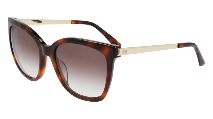 0883901134025 - Damen CK21703S 240 Sonnenbrillen Acetat Havanna Braun Quadratisch Schattiert 0883901134025 - Damen CK21703S 240 Sonnenbrillen Acetat Havanna Braun Quadratisch Schattiert