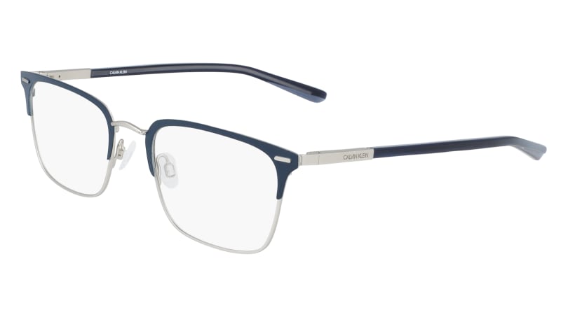 0883901134278 - Herren CK21302 422 Optische Fassungen Metall Blau  Quadratisch