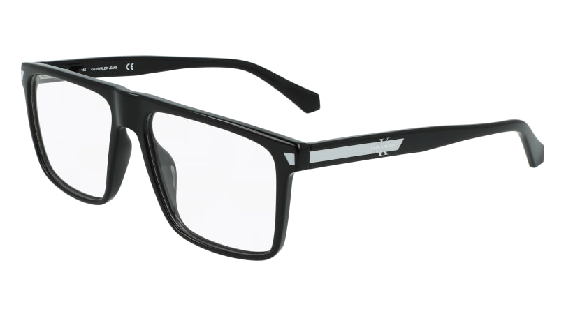 0883901136630 - Herren CKJ21611 001 Rahmen von BRILLEN Acetat Schwarz  Quadratisch