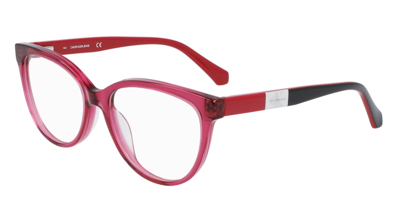 0883901136654 - Damen CKJ21613 603 Optische Fassungen Plastik Bordeaux  Rund