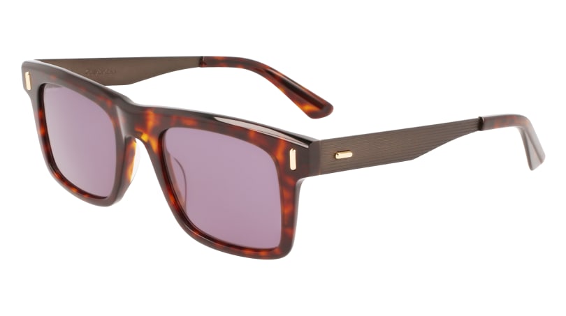 0883901142617 - Herren CK22511S 220 Sonnenbrillen Acetat Havanna Grau Quadratisch Normal