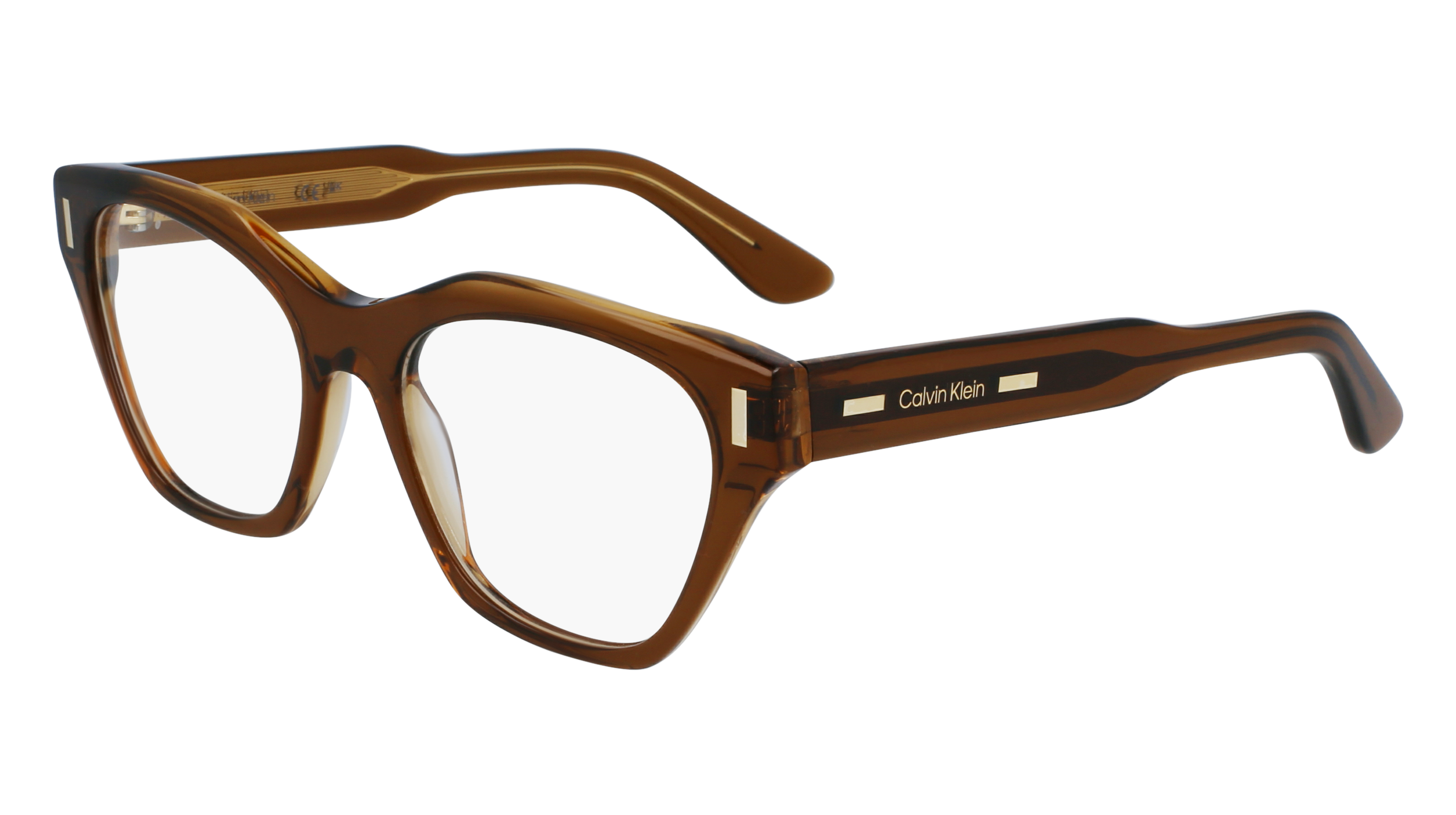 0883901151244 - Damen CK23518 200 Optische Fassungen Acetat Braun  Quadratisch Normal Normal