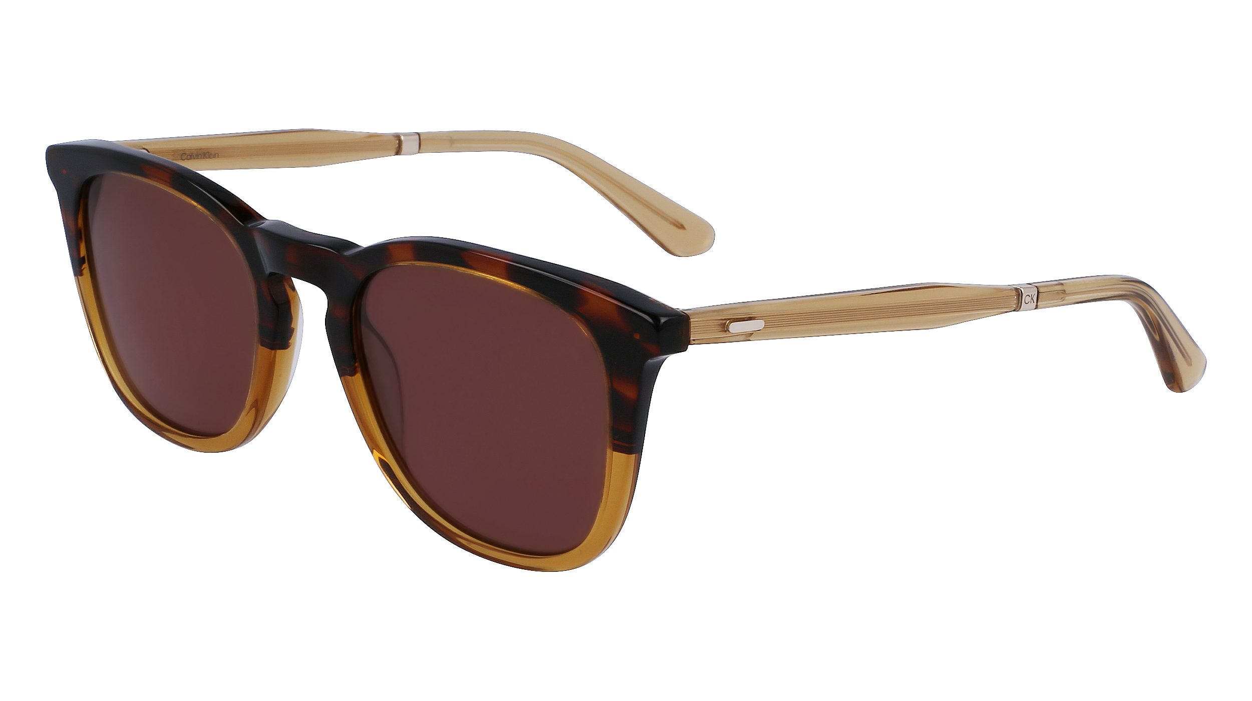 0883901151480 - Unisex CK23501S 220 Gläser SONNENBRILLEN Acetat Havanna Marrone Braun Hocken Normale Normal