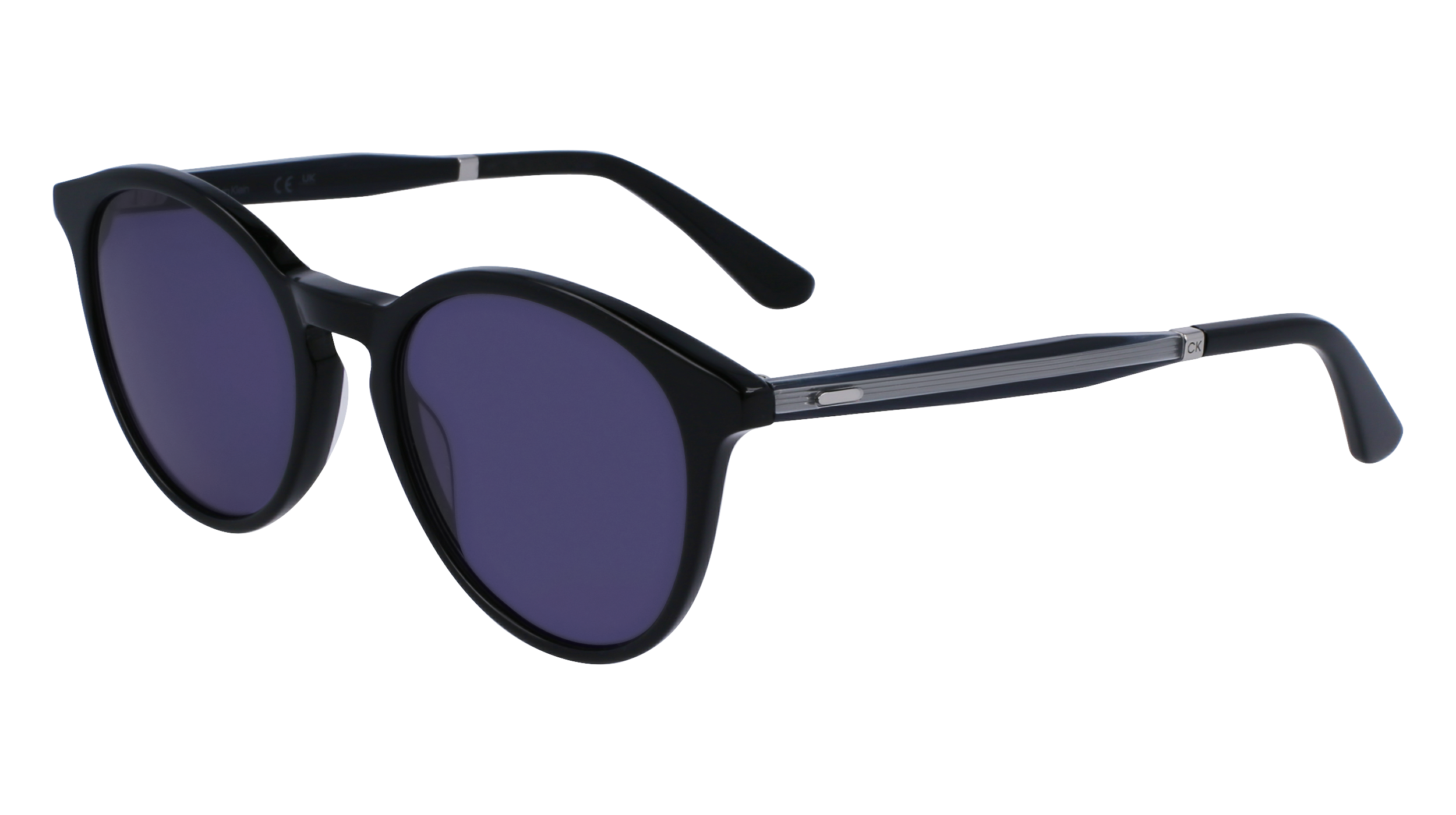 0883901151510 - Unisex CK23510S 001 Gläser SONNENBRILLEN Acetat Schwarz Grau Geometrisch Normal Normal