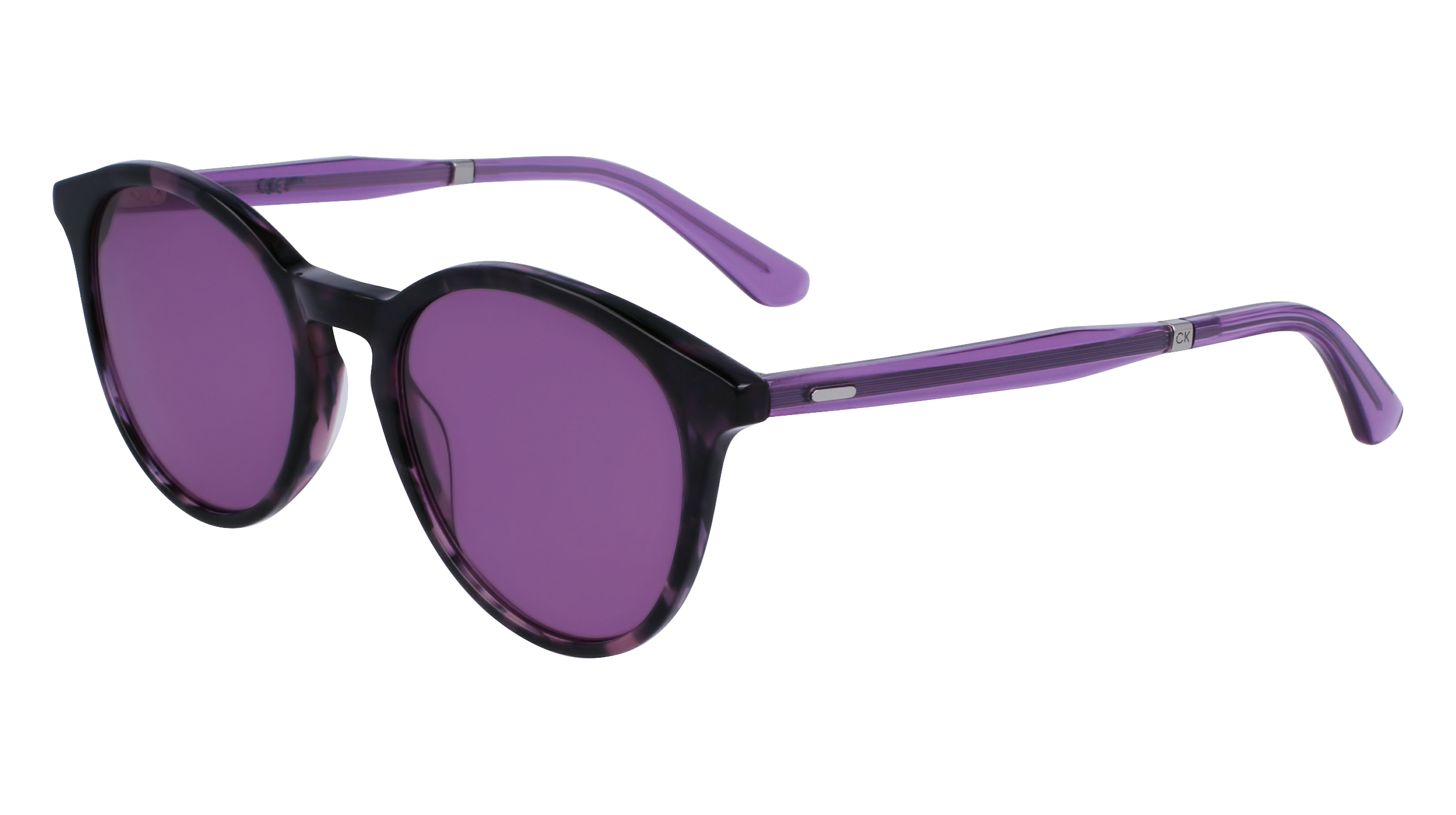 0883901151541 - Unisex CK23510S 528 Gläser SONNENBRILLEN Acetat Havanna Viola Viola Kreisel Normale Normal