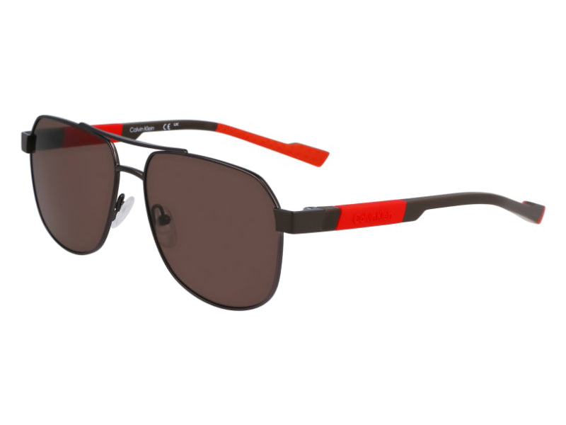 0883901151565 - Herren CK23103S 009 Sonnenbrillen Metall Dunkle Gewehrstange Braun Quadratisch 0883901151565 - Herren CK23103S 009 Sonnenbrillen Metall Dunkle Gewehrstange Braun Quadratisch