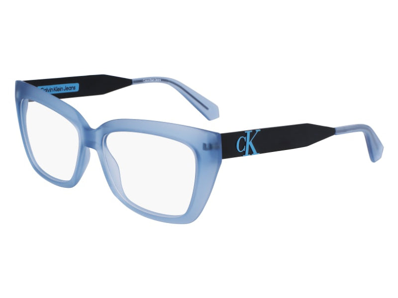 0883901151862 - Damen CKJ23618 410 Optische Fassungen Plastik Hellblau  Cat Eye