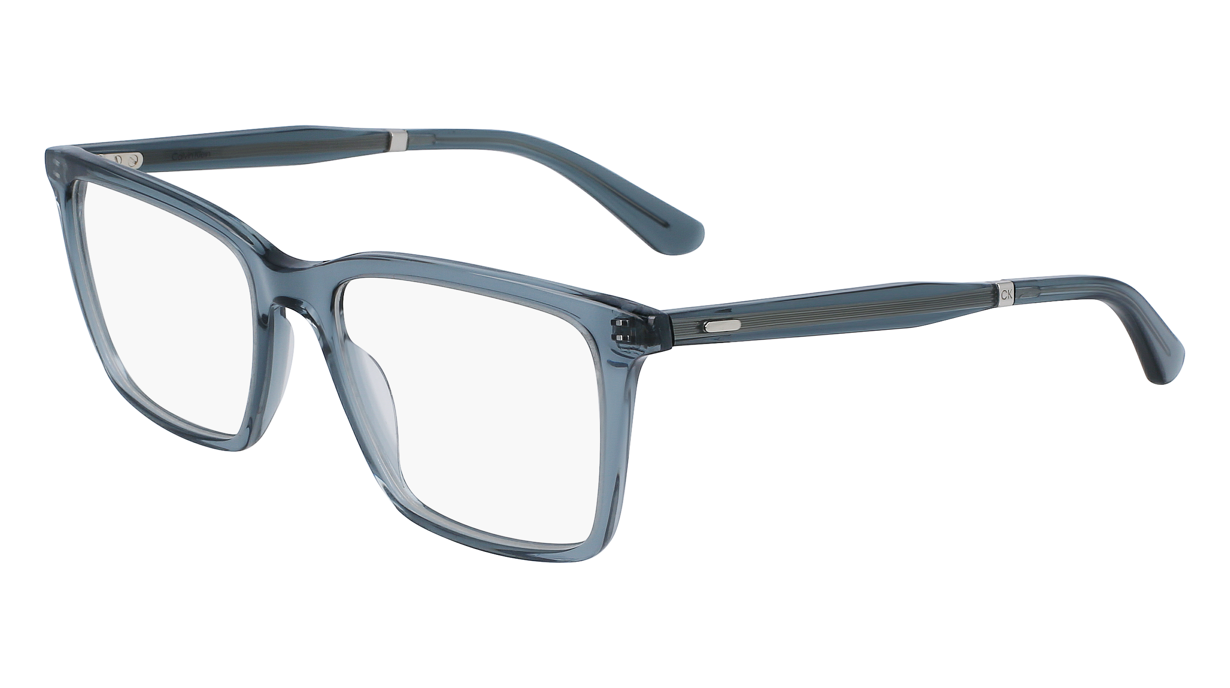 0883901152128 - Herren CK23514 435 Optische Fassungen Acetat Blau  Quadratisch Normal Normal