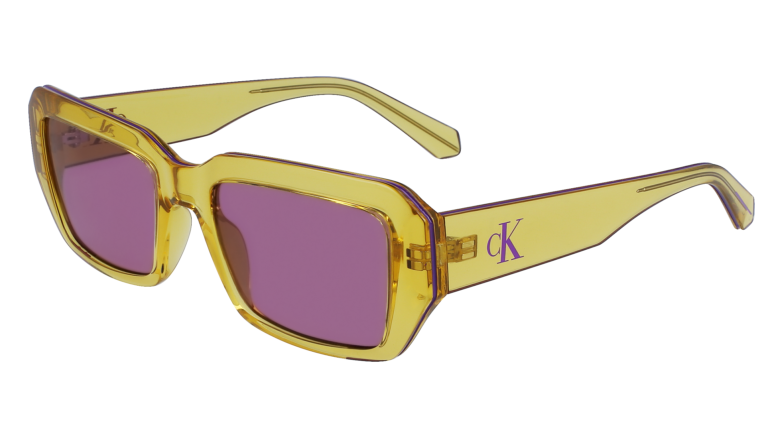 0883901153613 - Unisex CKJ23602S 701 Sonnenbrillen Bio-Injekt Gelb Violett Quadratisch Normal Normal 0883901153613 - Unisex CKJ23602S 701 Sonnenbrillen Bio-Injekt Gelb Violett Quadratisch Normal Normal