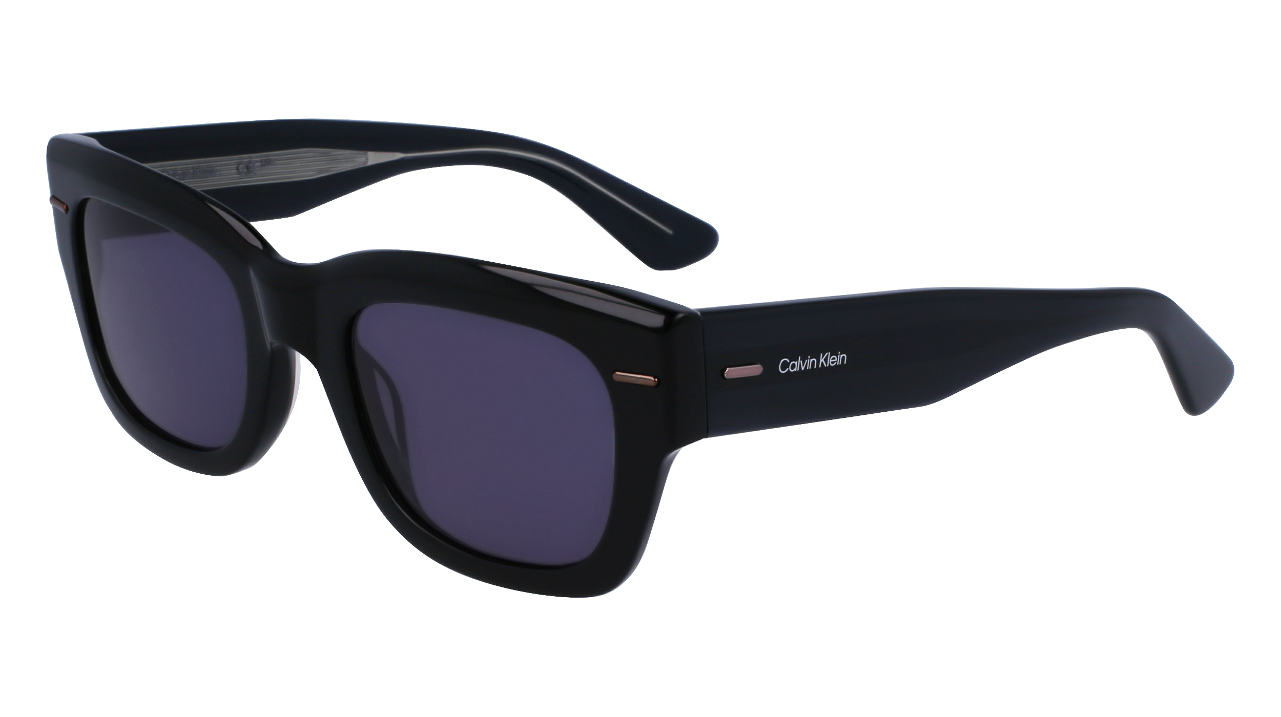 0883901156973 - Herren CK23509S 001 Gläser SONNENBRILLEN Acetat Schwarz Grau Quadratisch Normal Normal