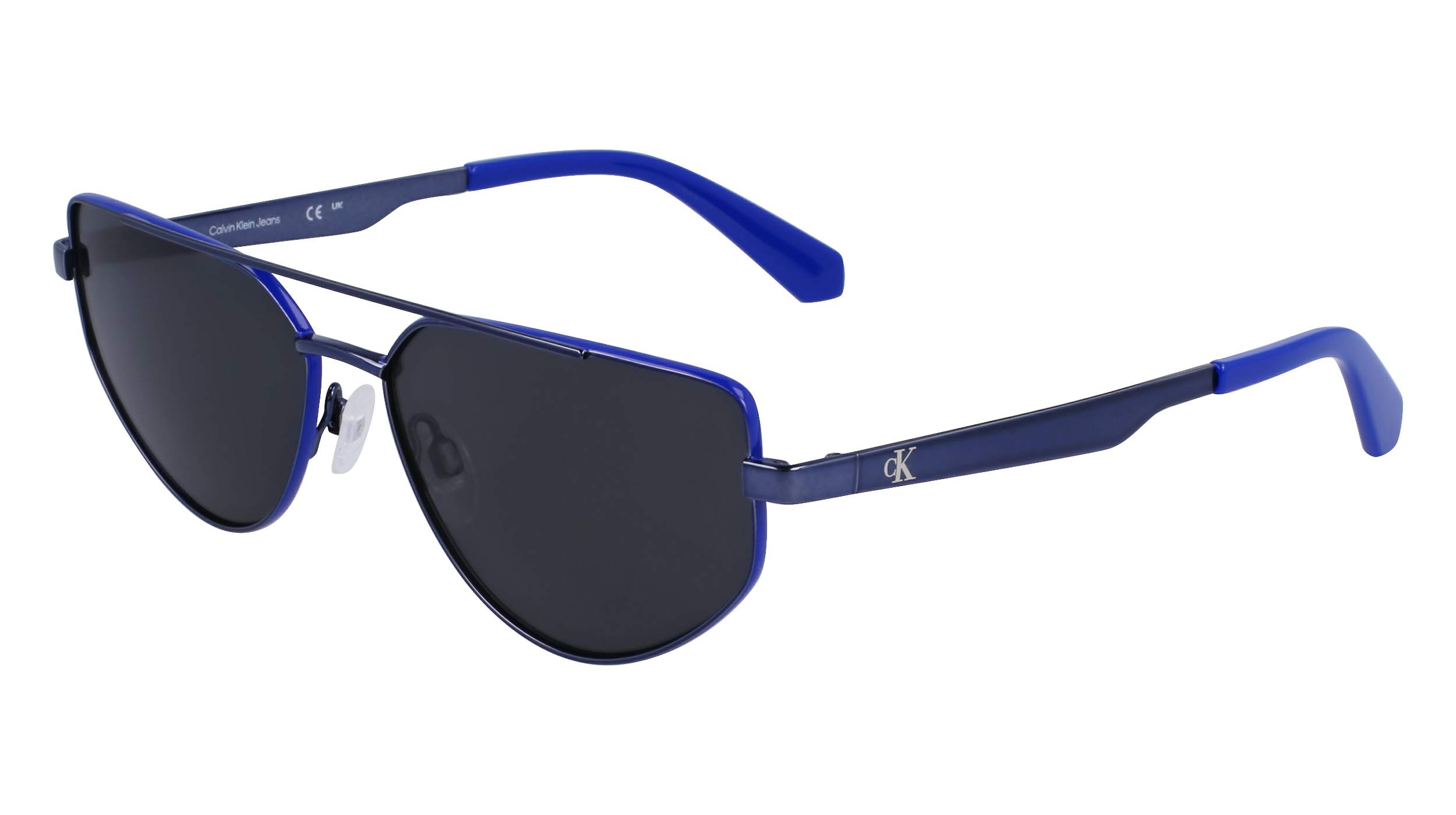 0883901160376 - Unisex CKJ23220S 400 Gläser SONNENBRILLEN Metall Blau Blau Hocken Normale Normal