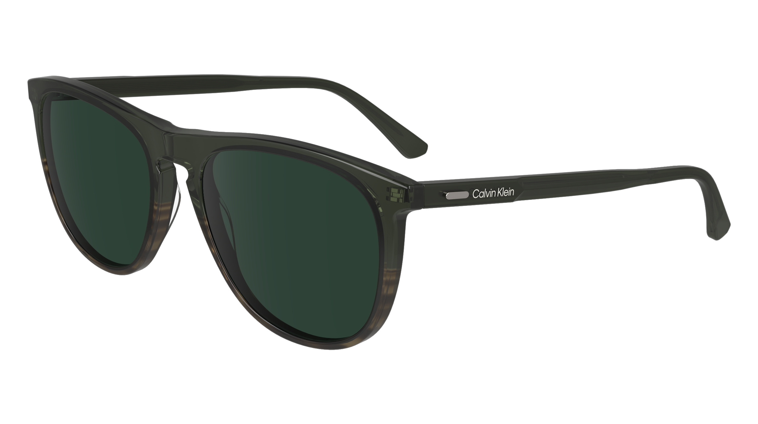 0883901162387 - Herren CK24508S 303 Gläser SONNENBRILLEN Acetat Grün Grün Pilot Normal Normal