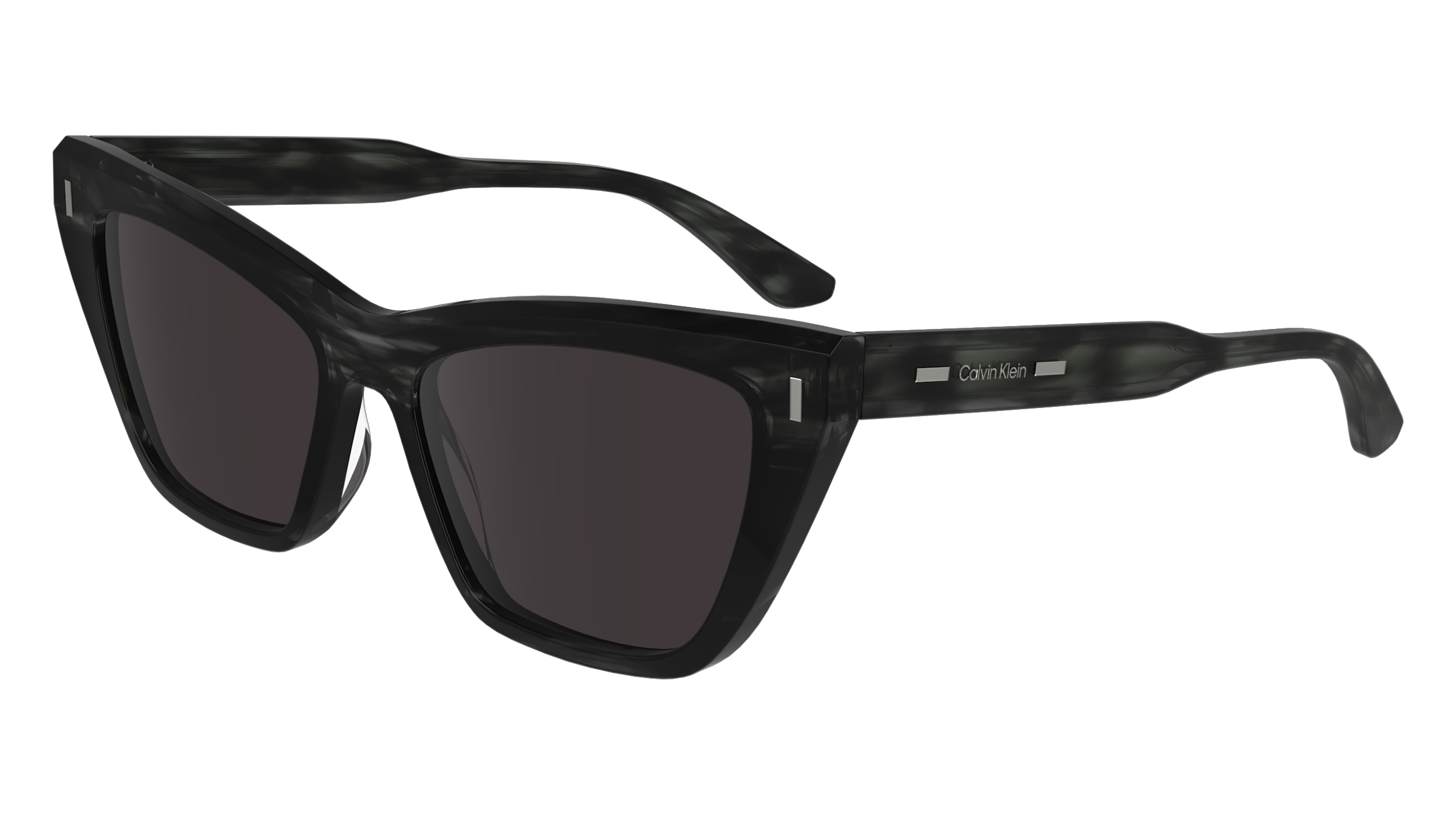 0883901162790 - Damen CK24505S 023 Gläser SONNENBRILLEN Acetat Grau Rauch Schmetterling Normal Normal