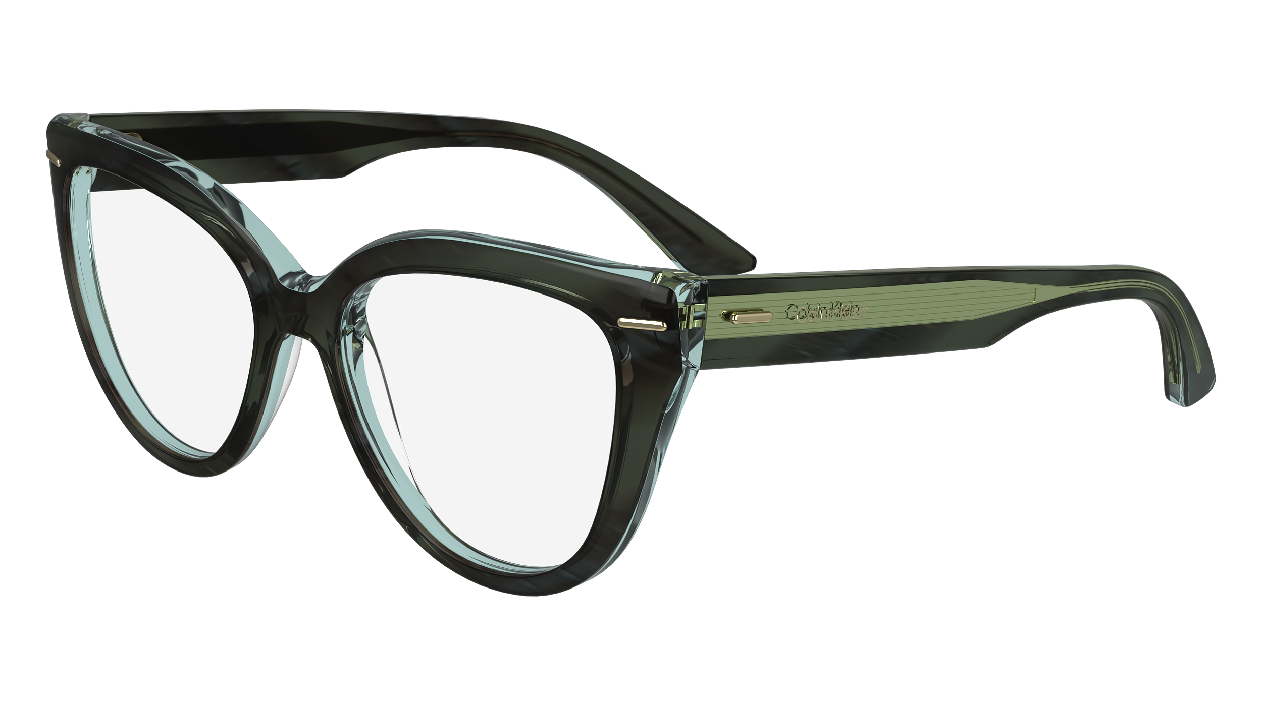 0883901162844 - Damen CK24514 031 Rahmen von BRILLEN Acetat Grau  Schmetterling Normal