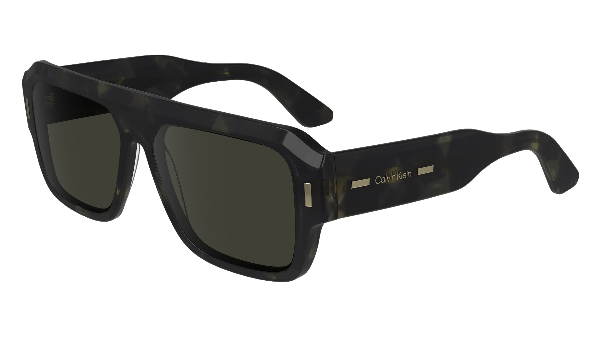 0883901163315 - Unisex CK24501S 341 Gläser SONNENBRILLEN Acetat Havanna Rauch Geometrisch Normal Normal