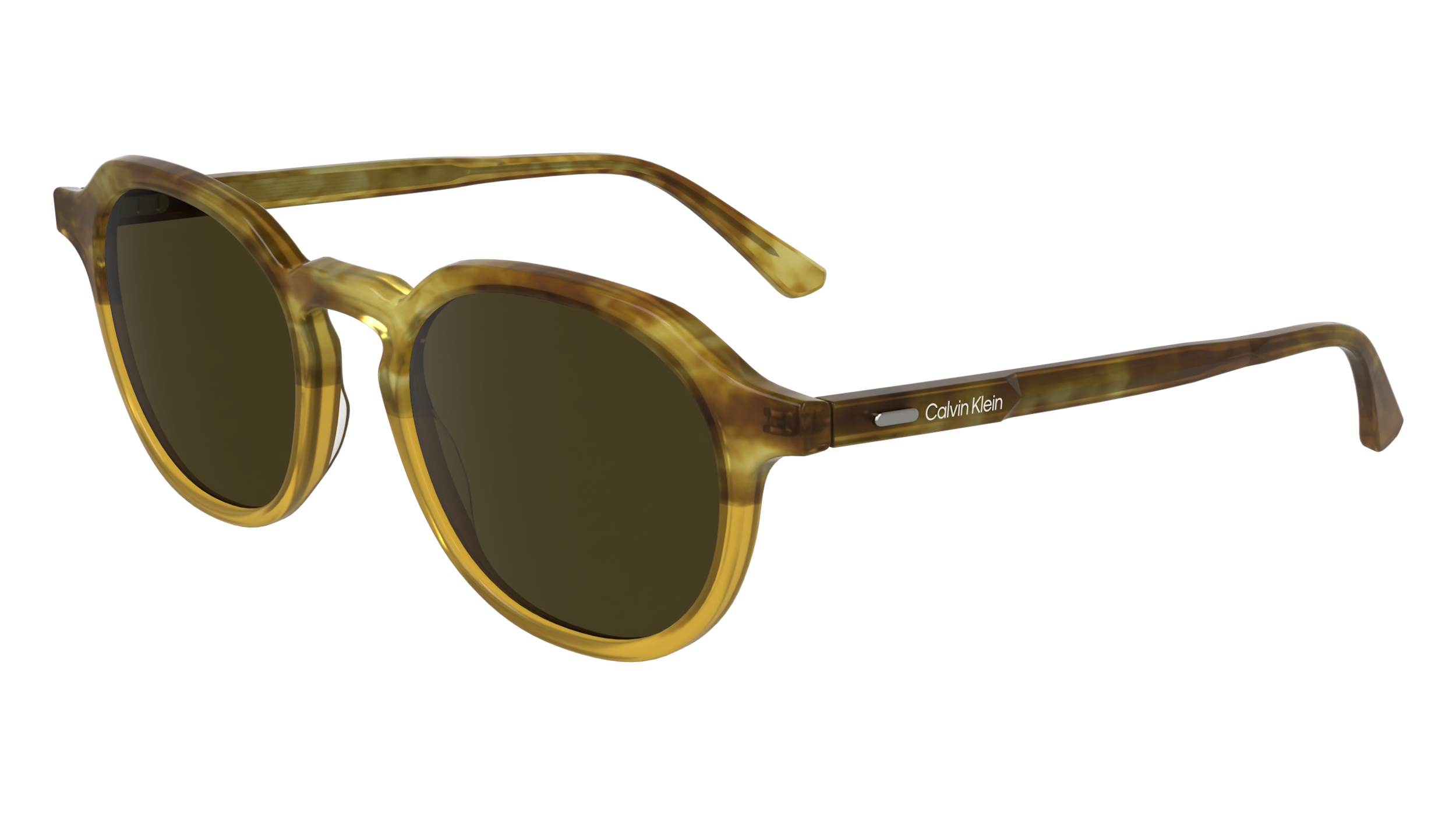 0883901168327 - Unisex CK24538S 255 Gläser SONNENBRILLEN Acetat Havanna  Geometrisch Normal