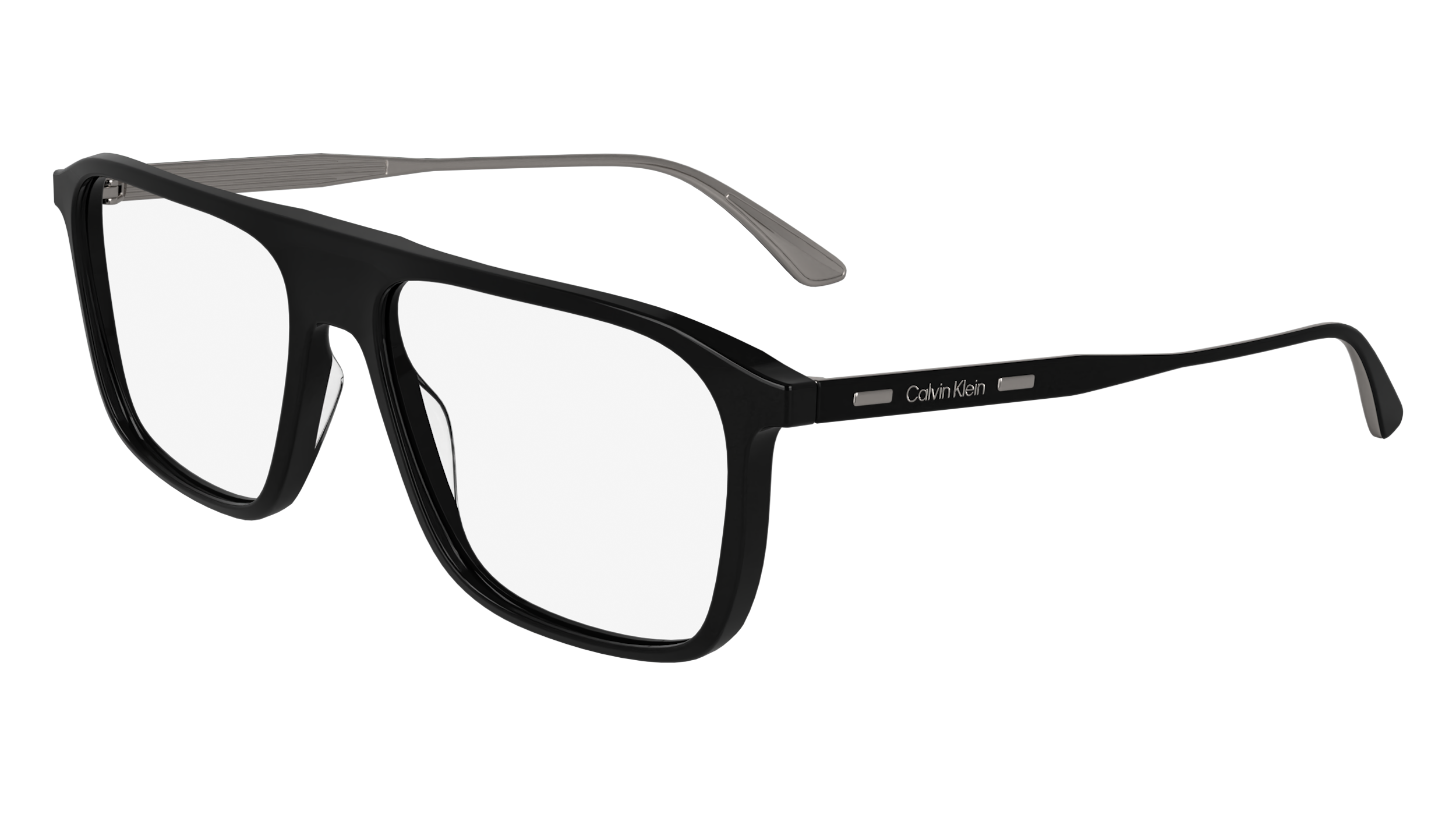 0883901168495 - Herren CK24548 001 Rahmen von BRILLEN Acetat Schwarz  Quadratisch Normal